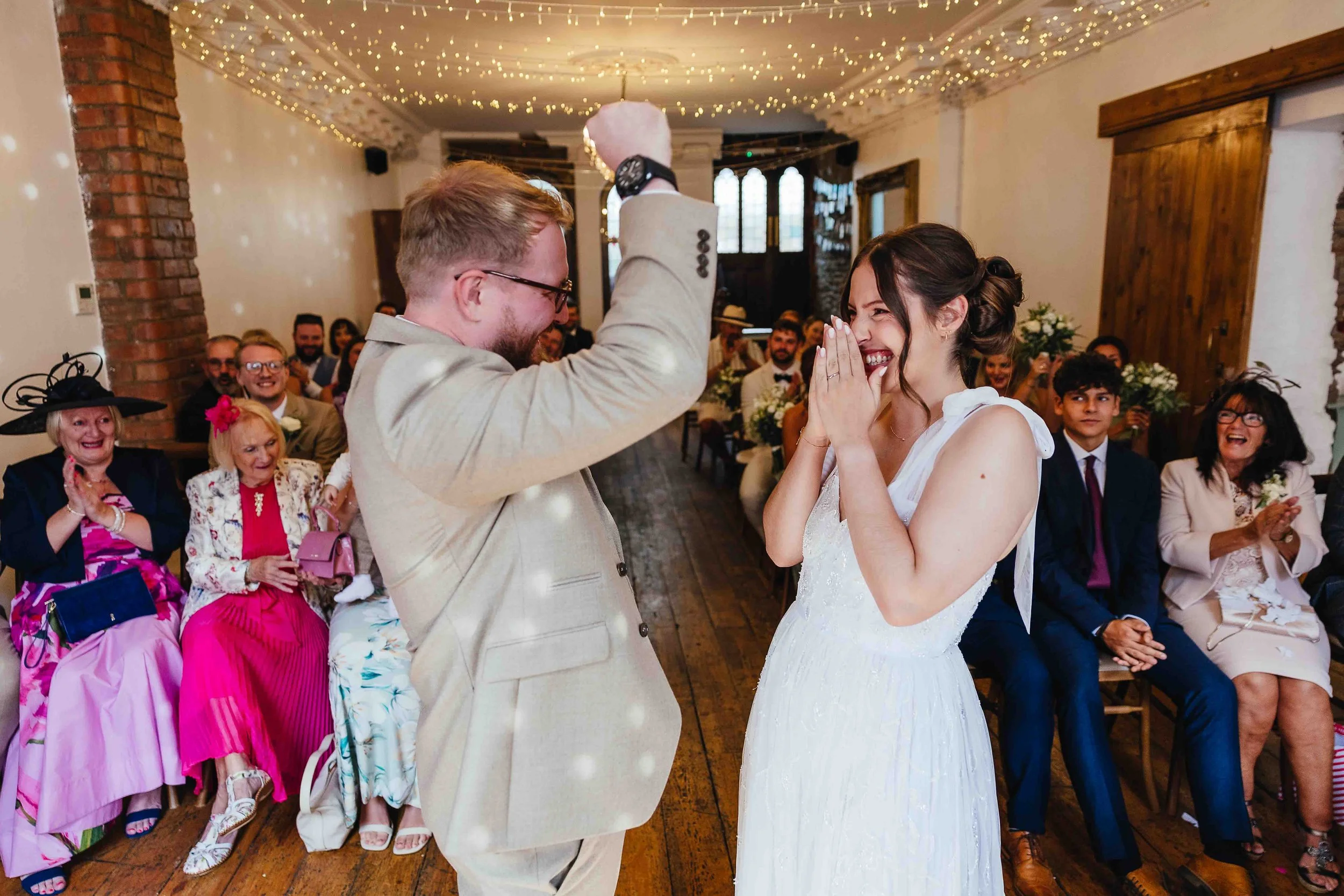 Ceremony at the Radnor Rooms