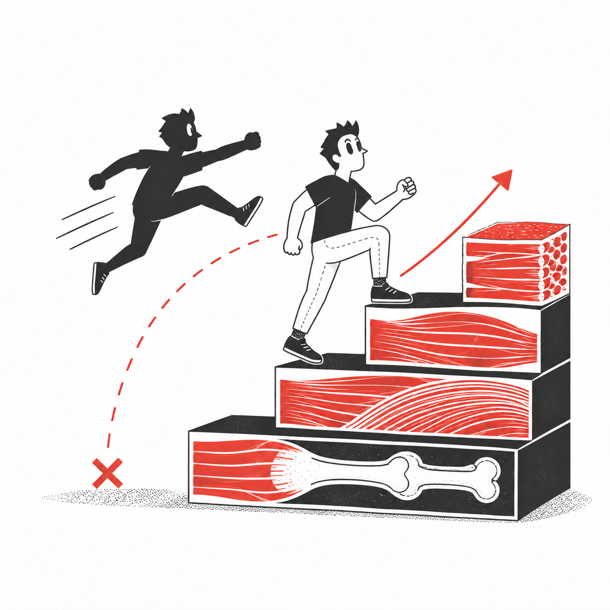 Real Physical Adaptations Are Not a Shortcut