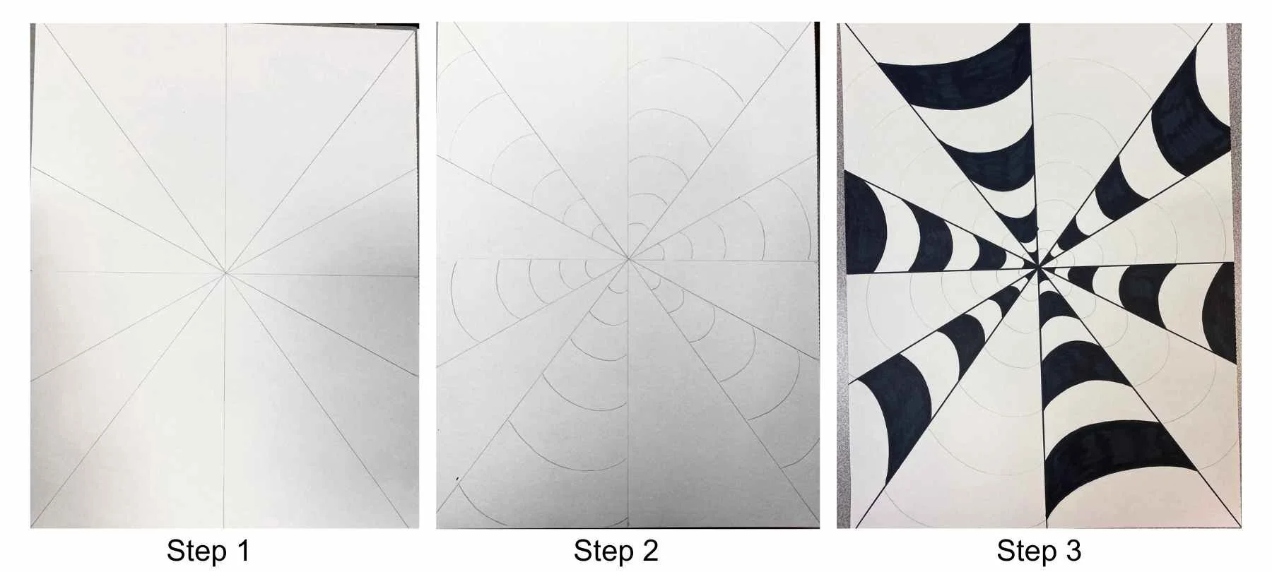 Mindful Art Ideas: How to Draw Optical Illusions (Step-by-step ...
