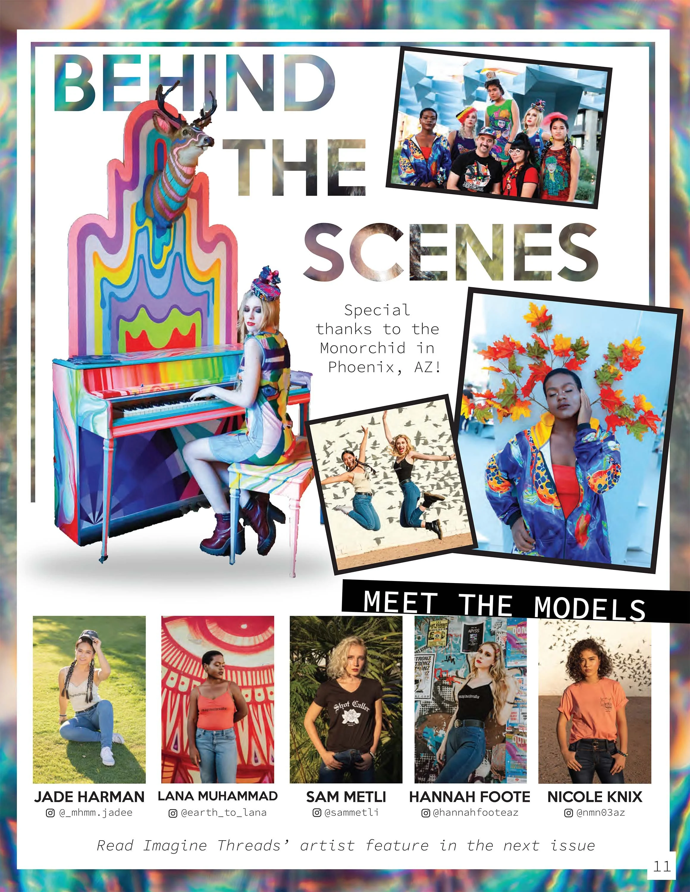 Behind the Scene Credentials for team of project