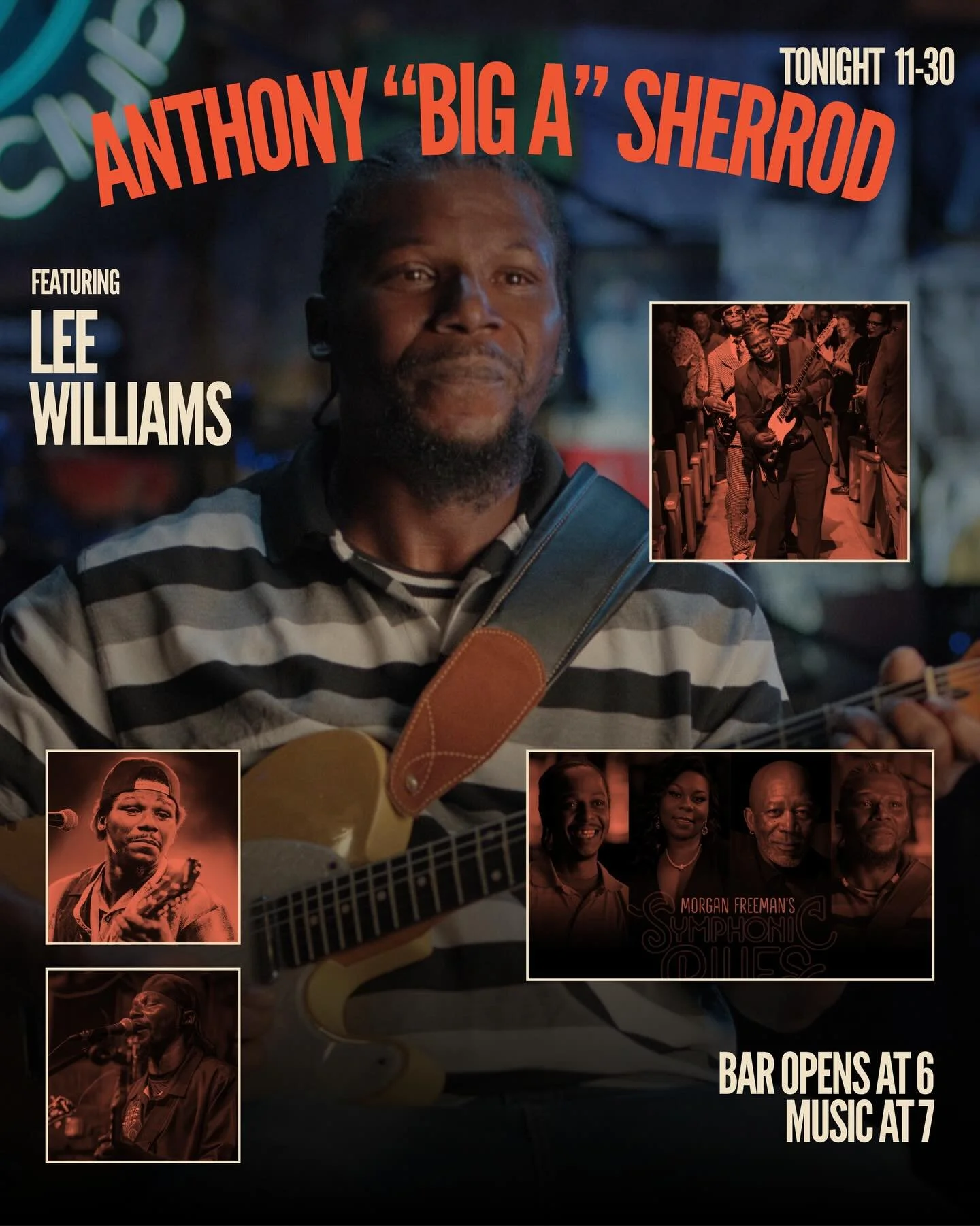 Tonight at 7.  Big A.  #visitclarksdale #visitms #hostel