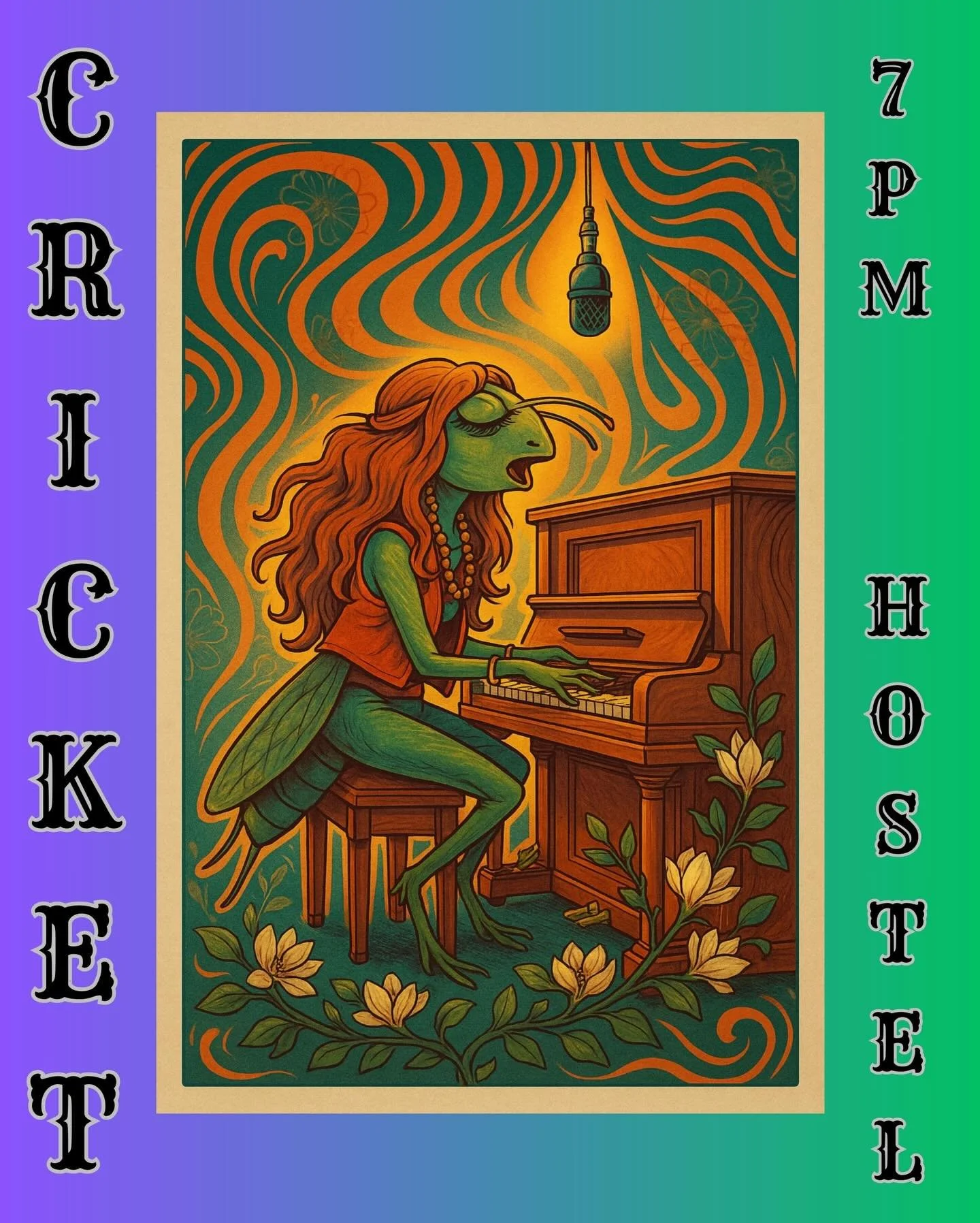 Tonight!  Bar opens at 5.  Hometown girl Cricket at 7. #visitclarksdale