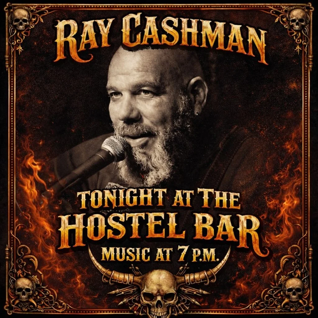 Tonight we&rsquo;ve got Ray Cashman at 7.  Bar opens at 5. #visitclarksdale