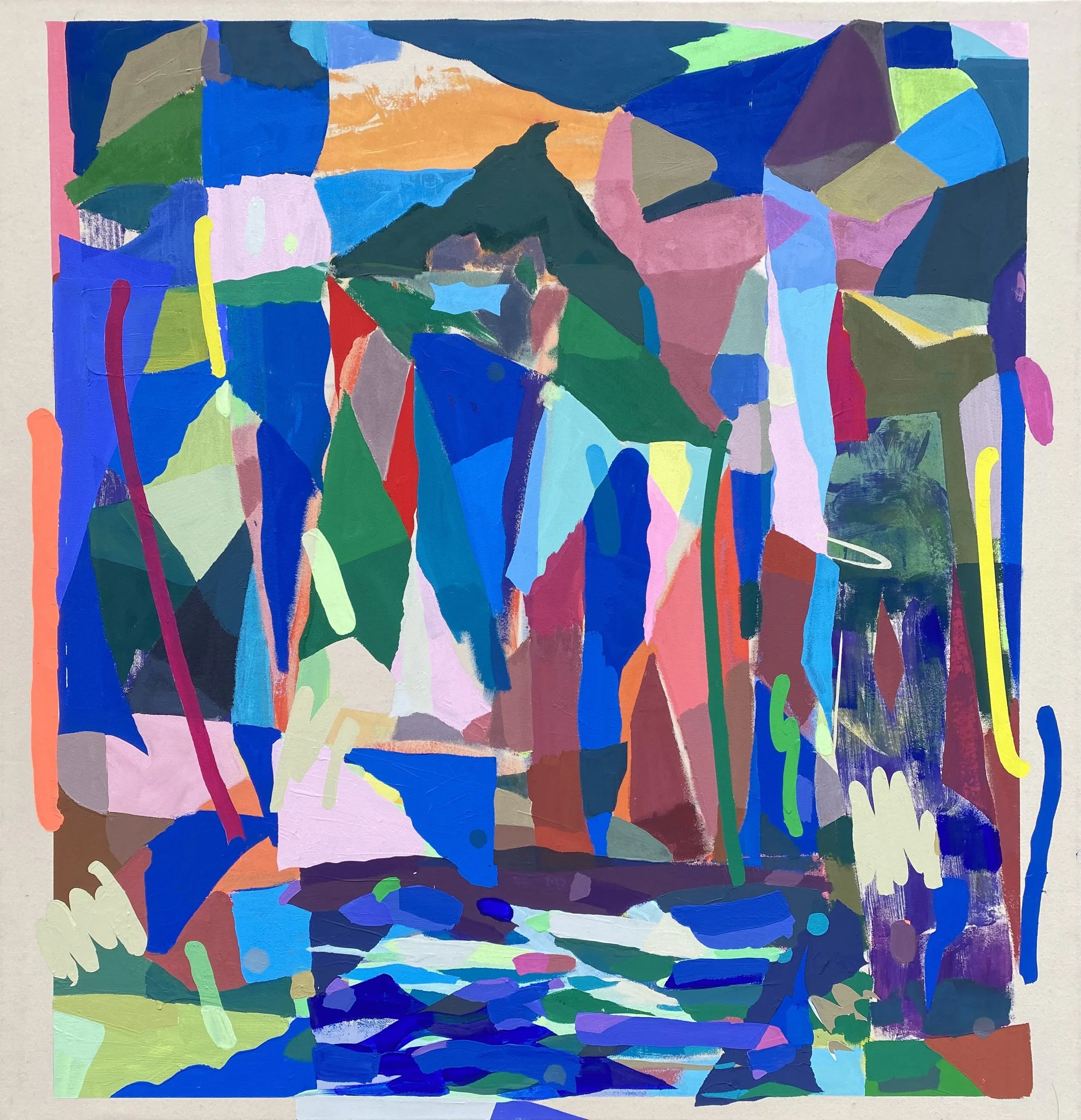 The Falls _ 43 x 38"