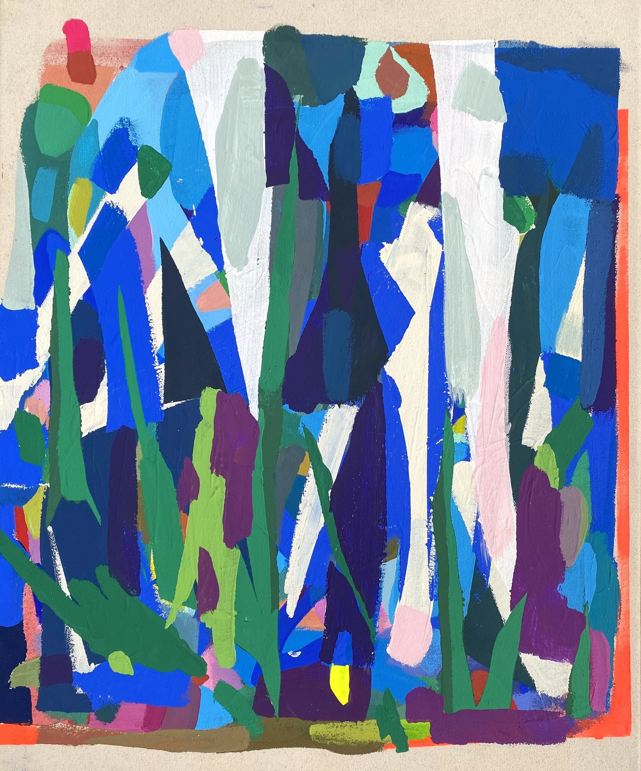 Salmon Spawn _ 18 x 22”
