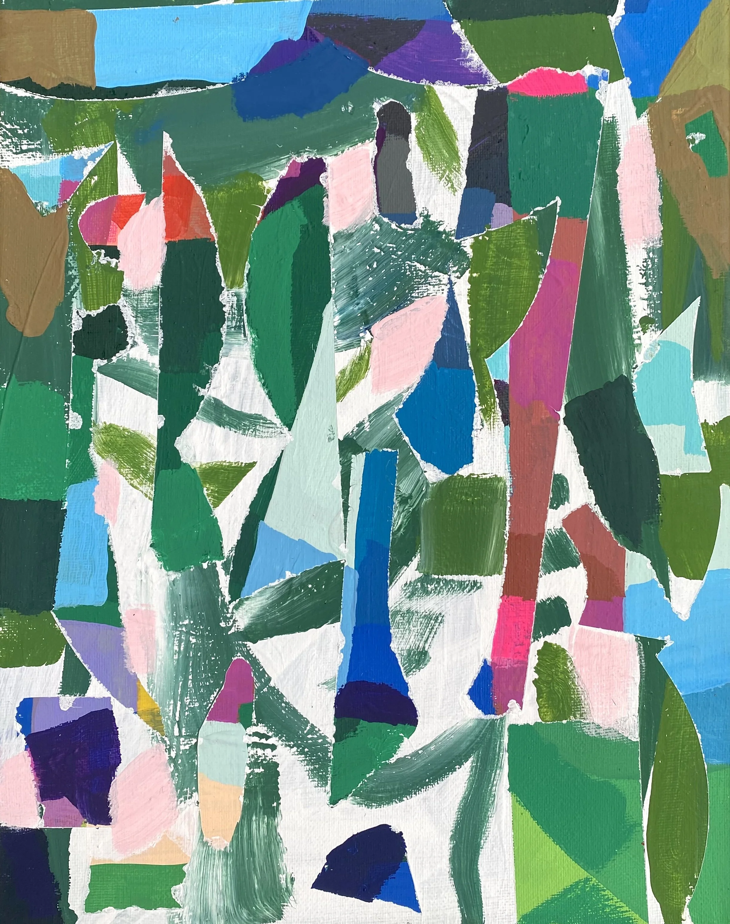 Trellis _ 11” x 14”

