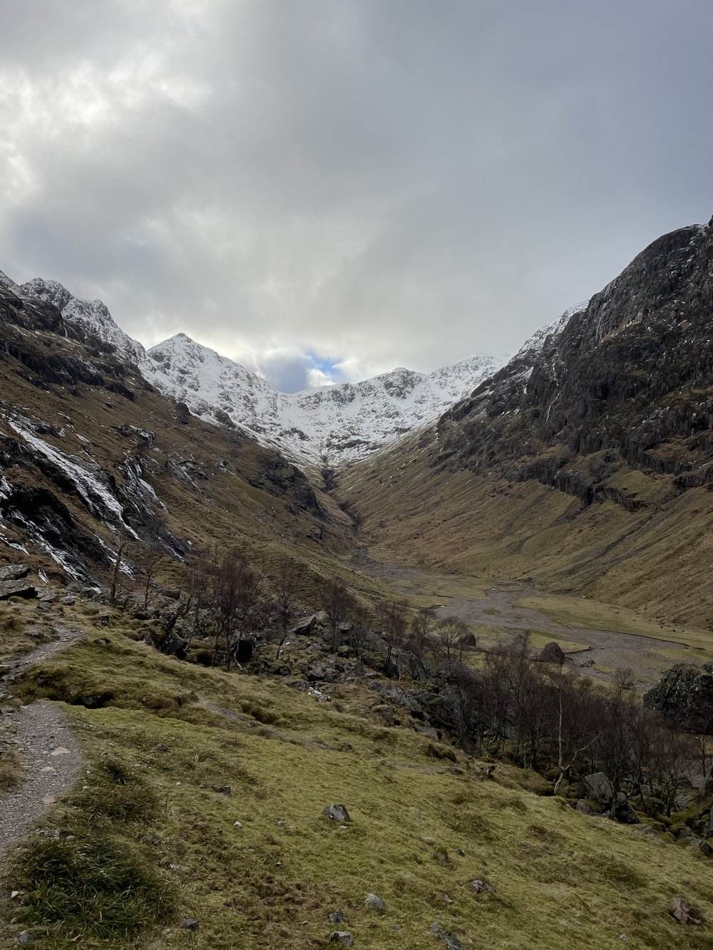 Lost valley in Glen Coe