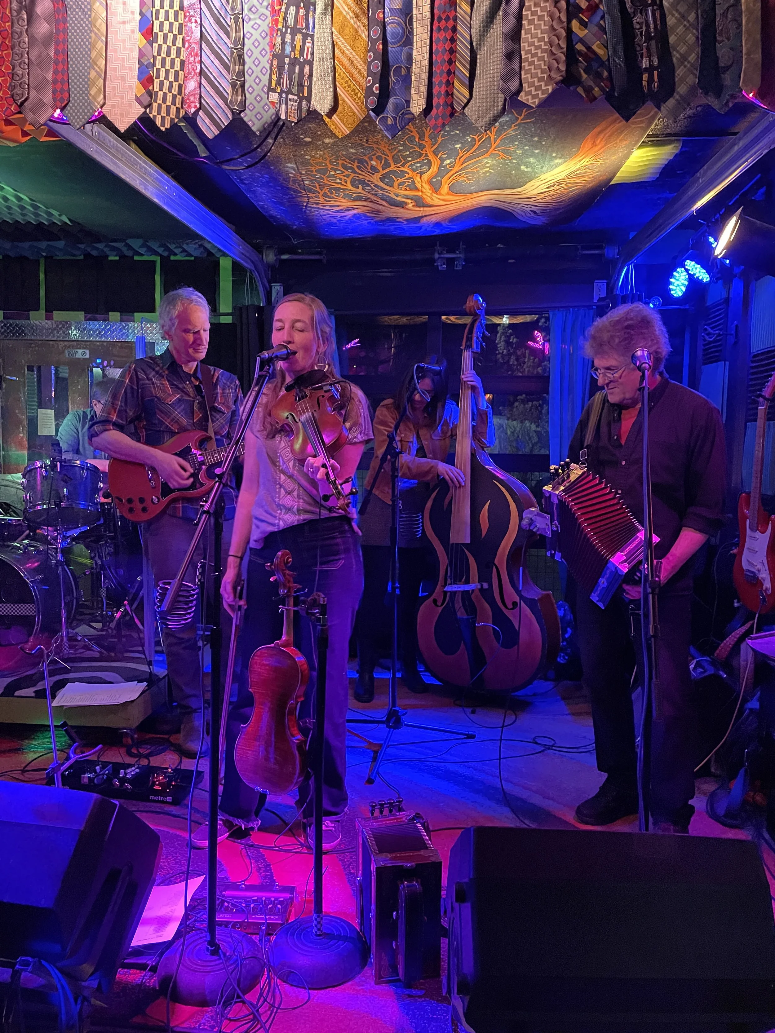 Chris in Pointe Noir Cajun Band (VT) 