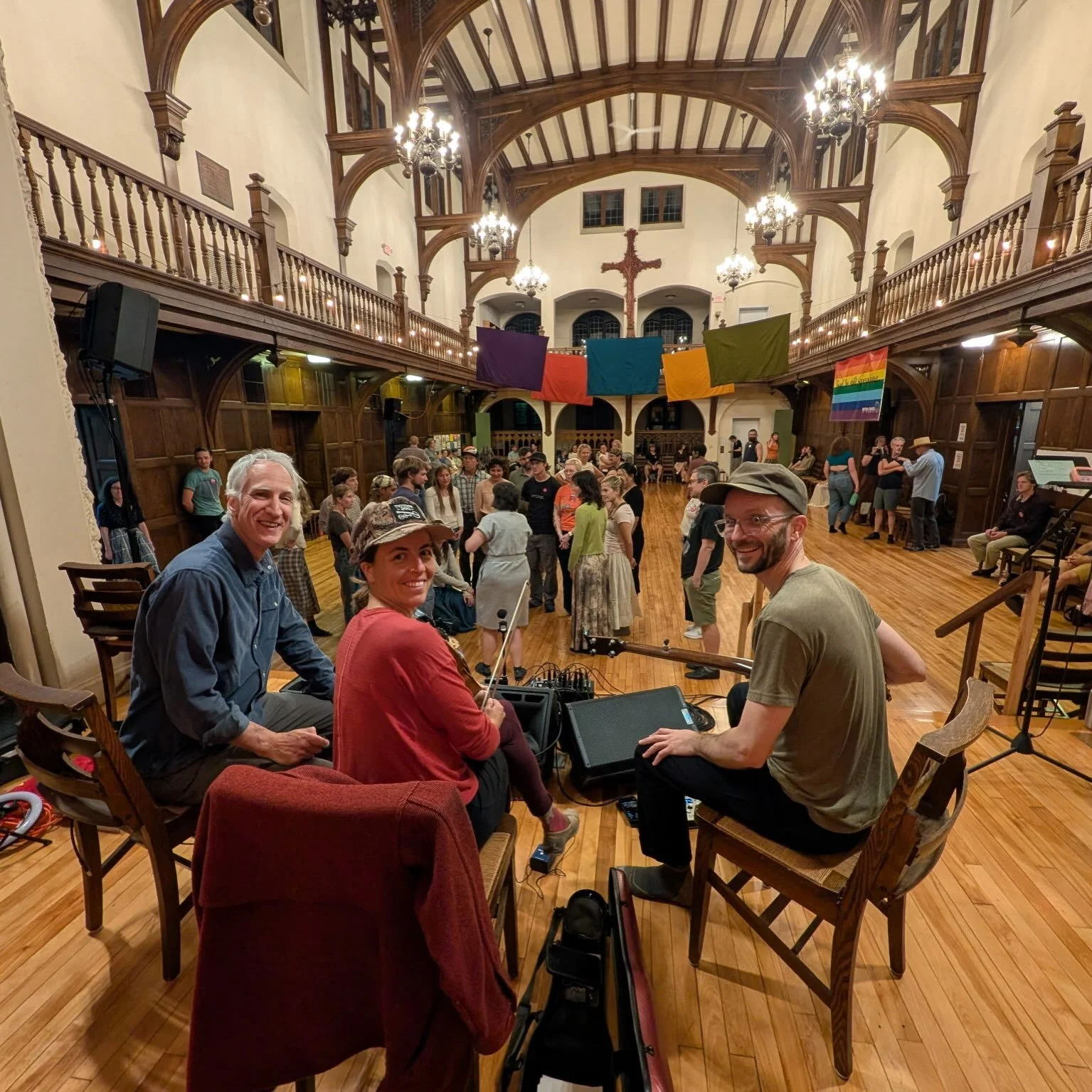 Lots of energy at the Portland In town contra dance last night! 🔥

Portland, Maine