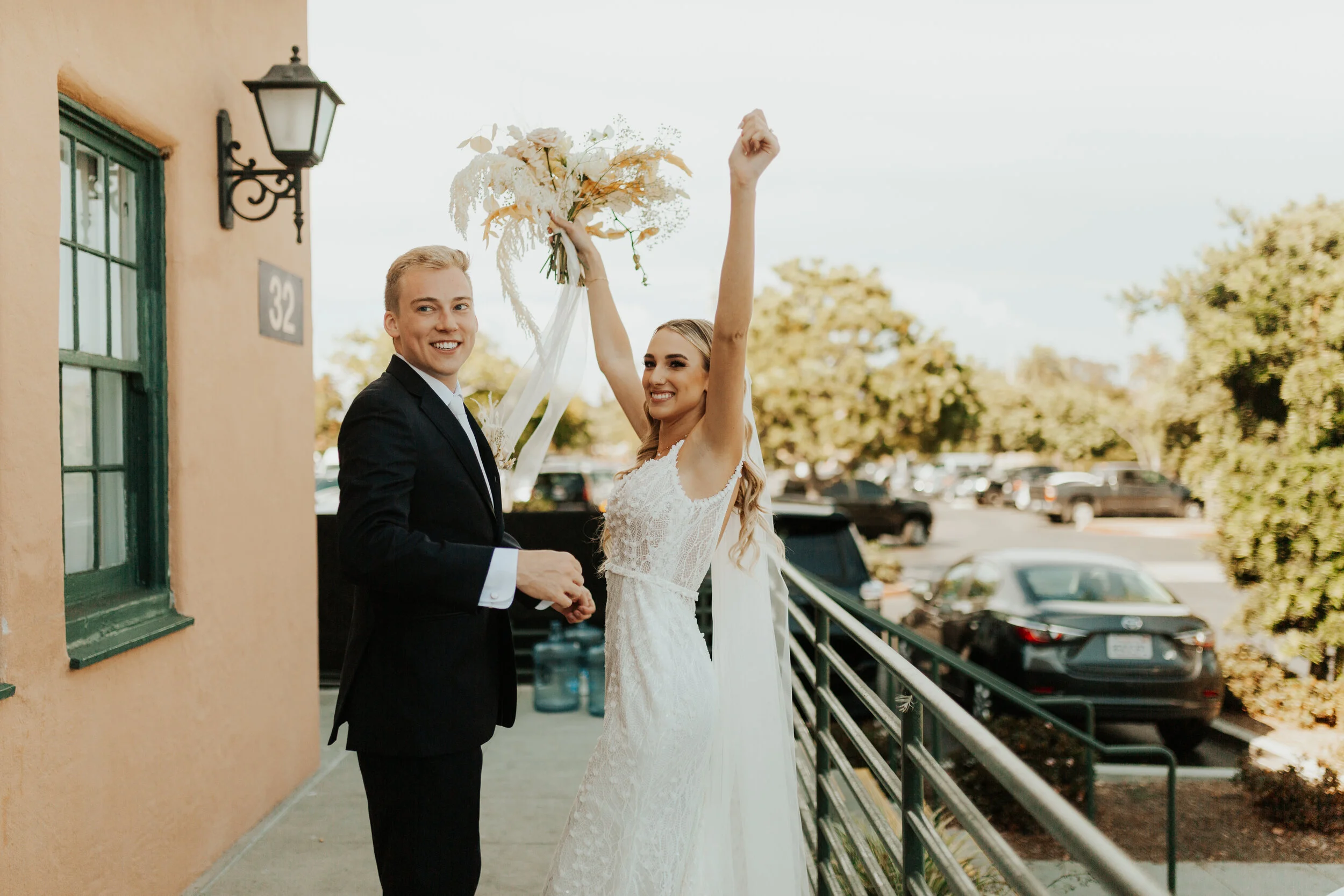 Boho DIY loft wedding photography at BRICK venue in San Diego in Southern California