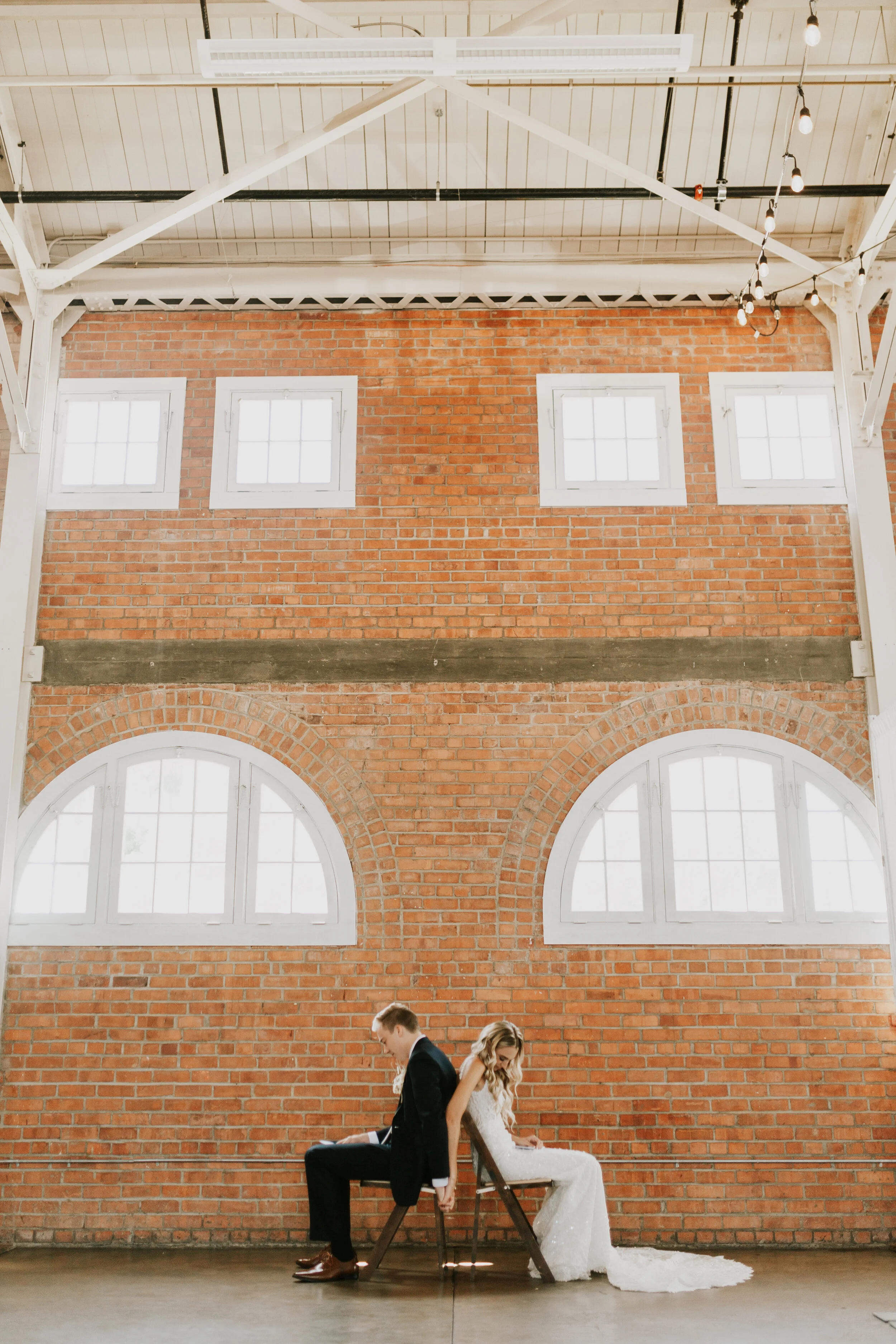 Boho DIY loft wedding photography at BRICK venue in San Diego in Southern California