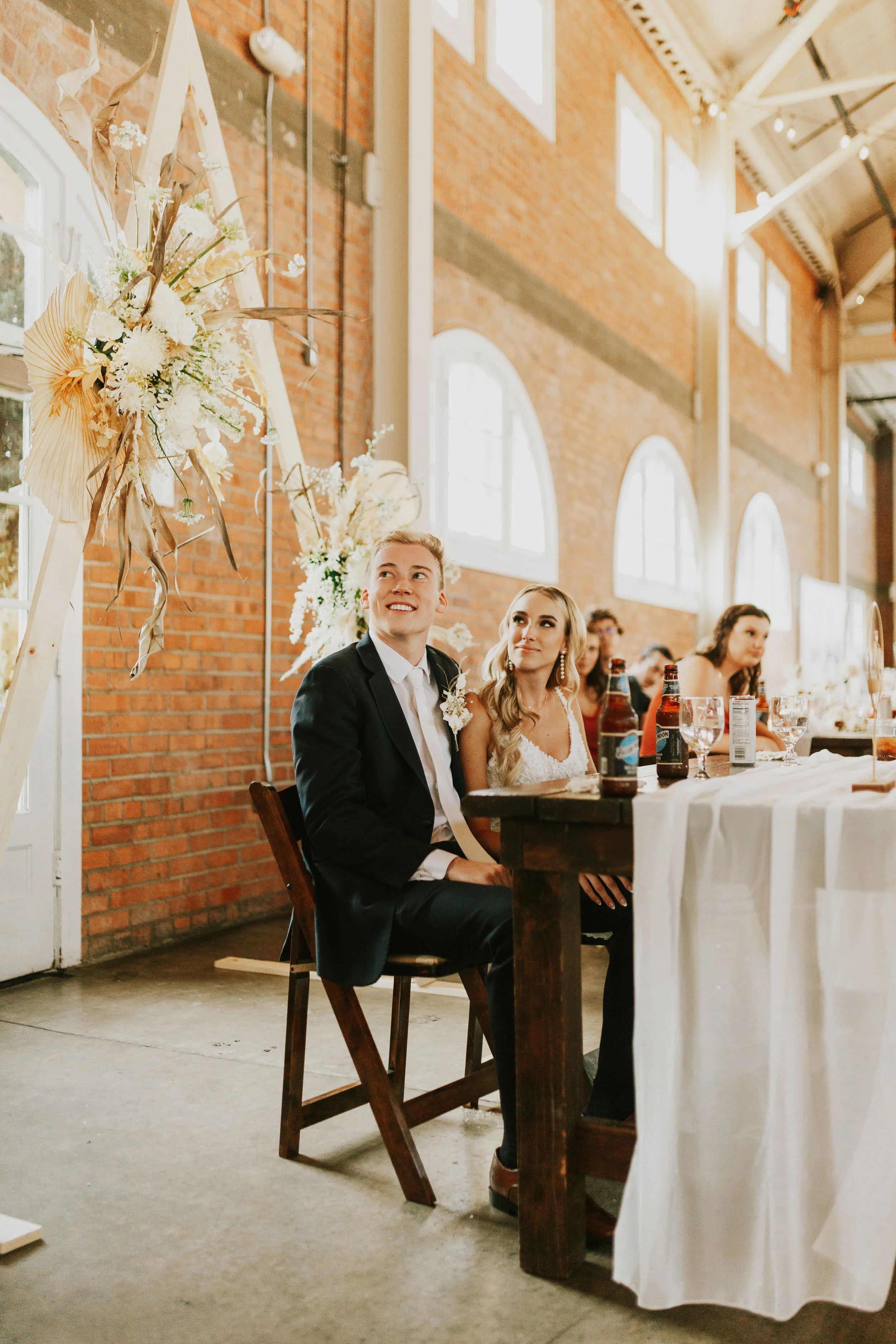 Boho DIY loft wedding photography at BRICK venue in San Diego in Southern California