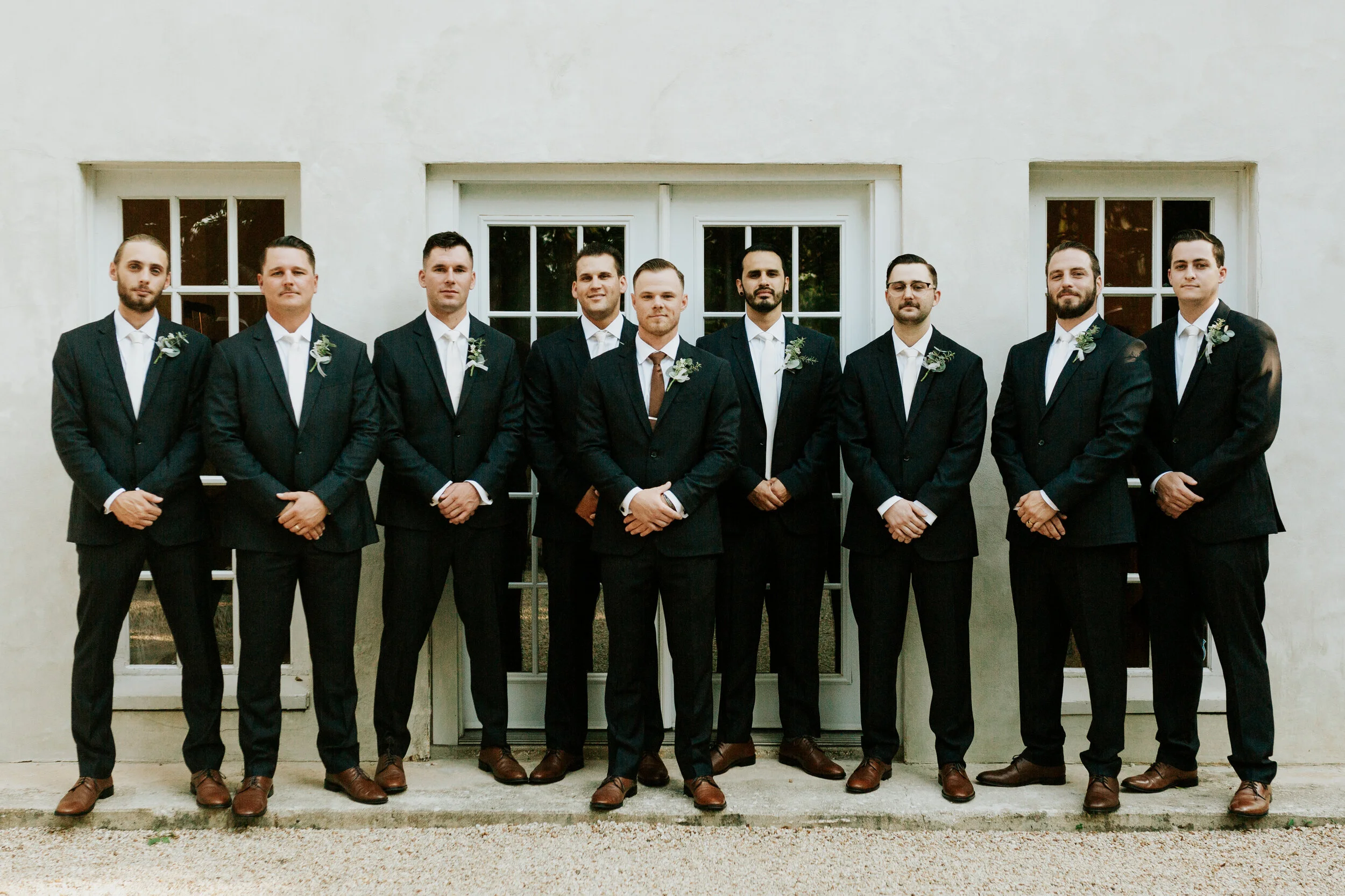 Hailey Nicole Creative modern, minimal, and romantic summer wedding at the Gardens at West Green in San Antonio, Texas