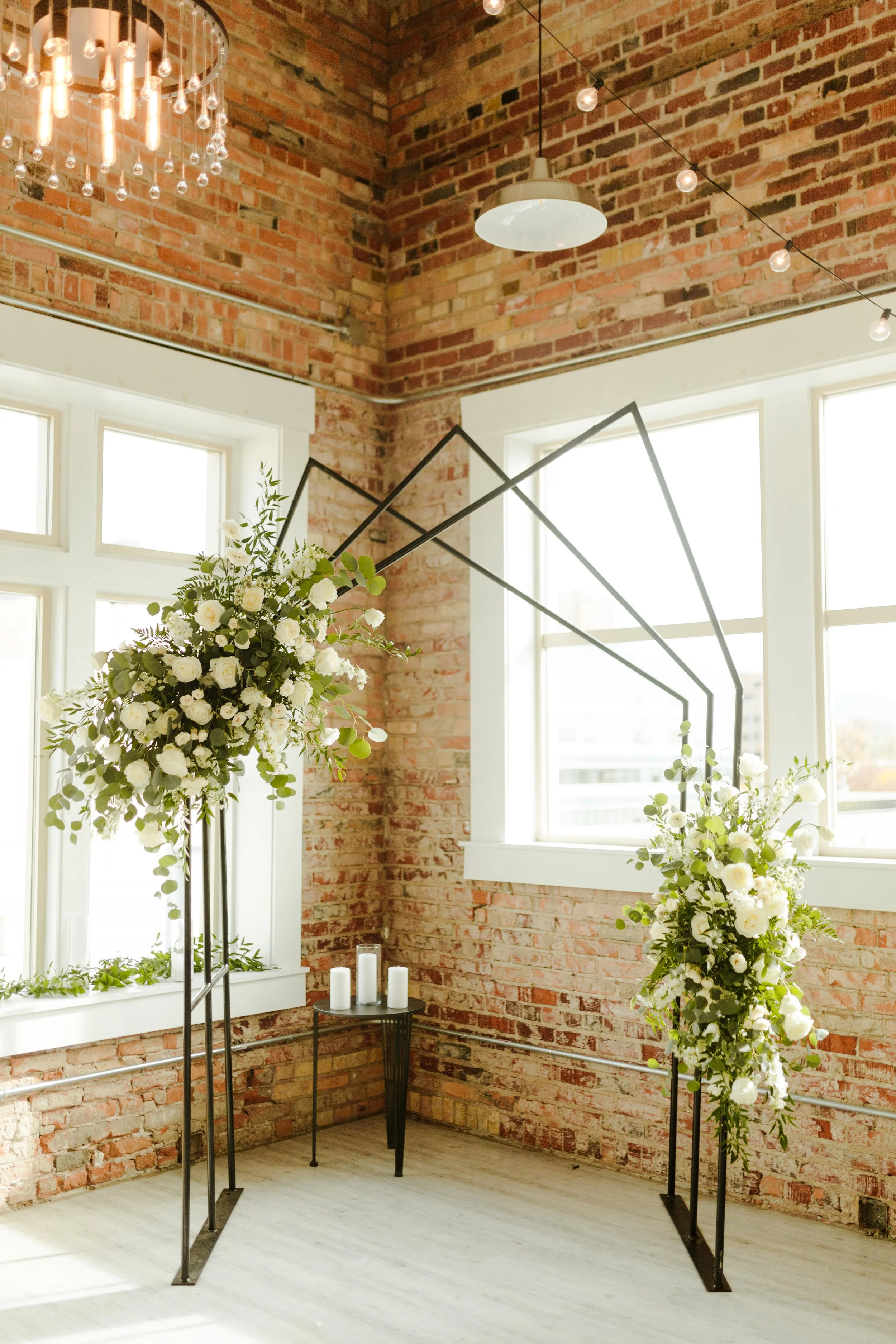 Fall Loft Wedding in Ogden, UT