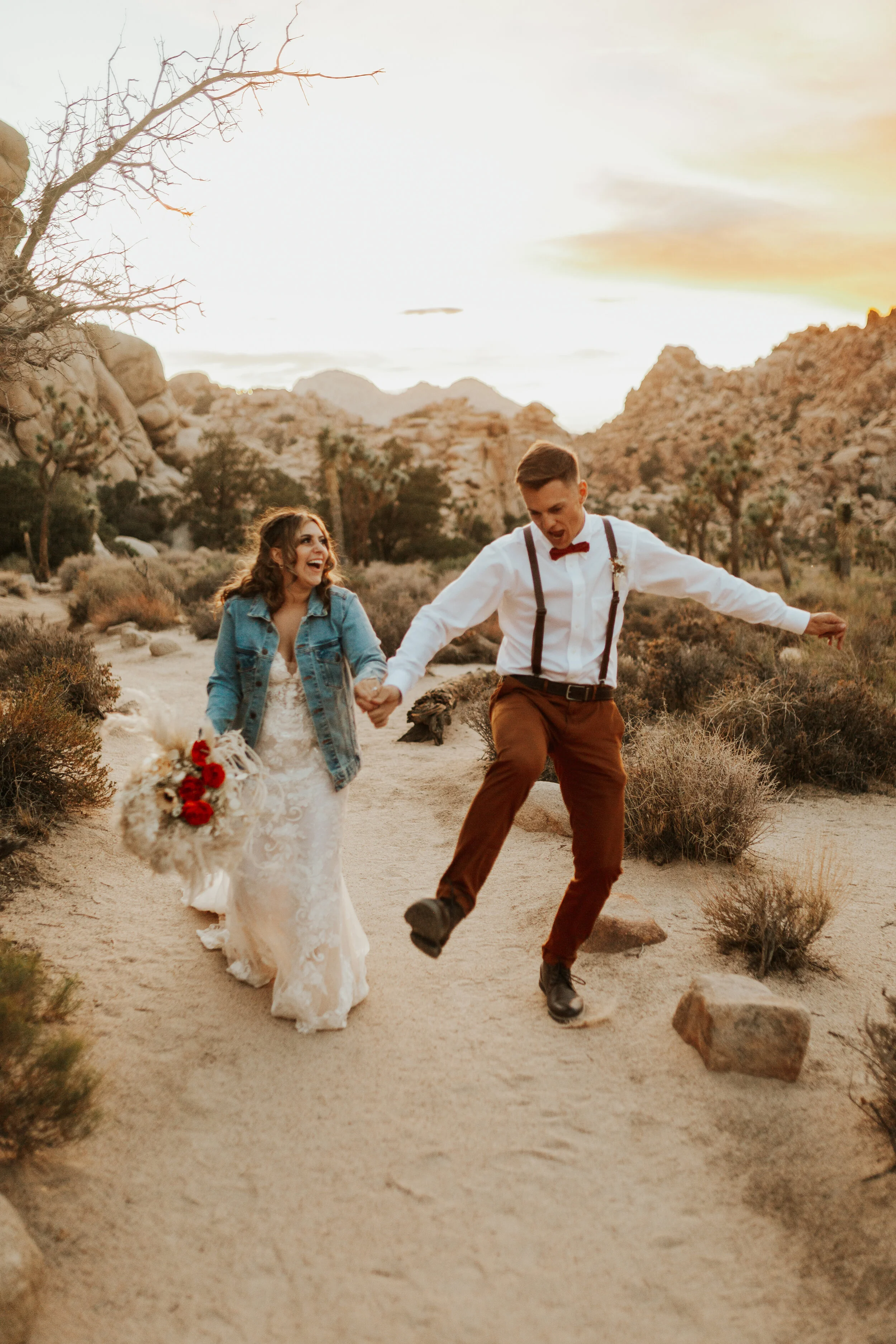The Masings ╬ Intimate Elopement in Joshua Tree National Park
