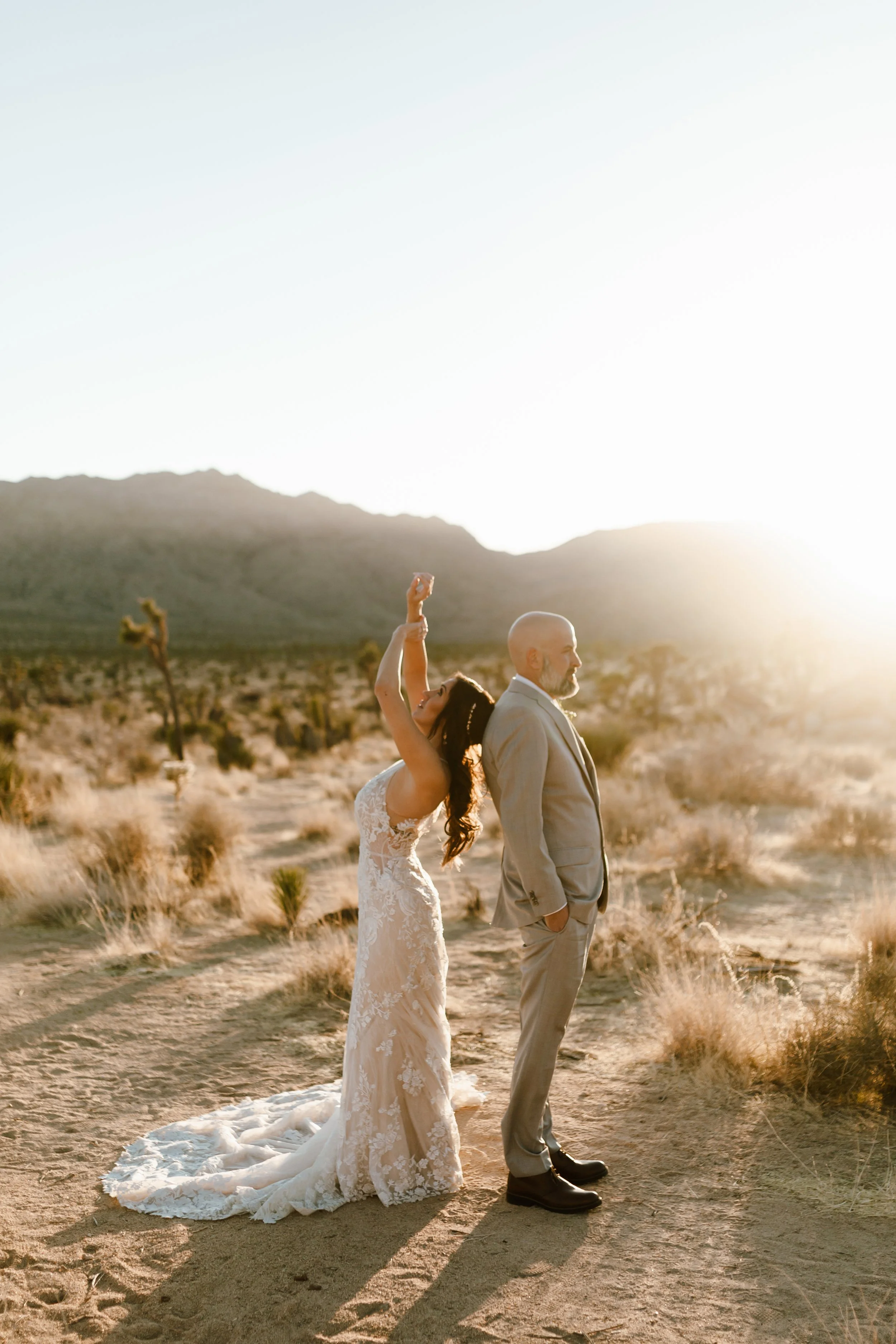 The Howards ╬ Joshua Tree National Park Elopement