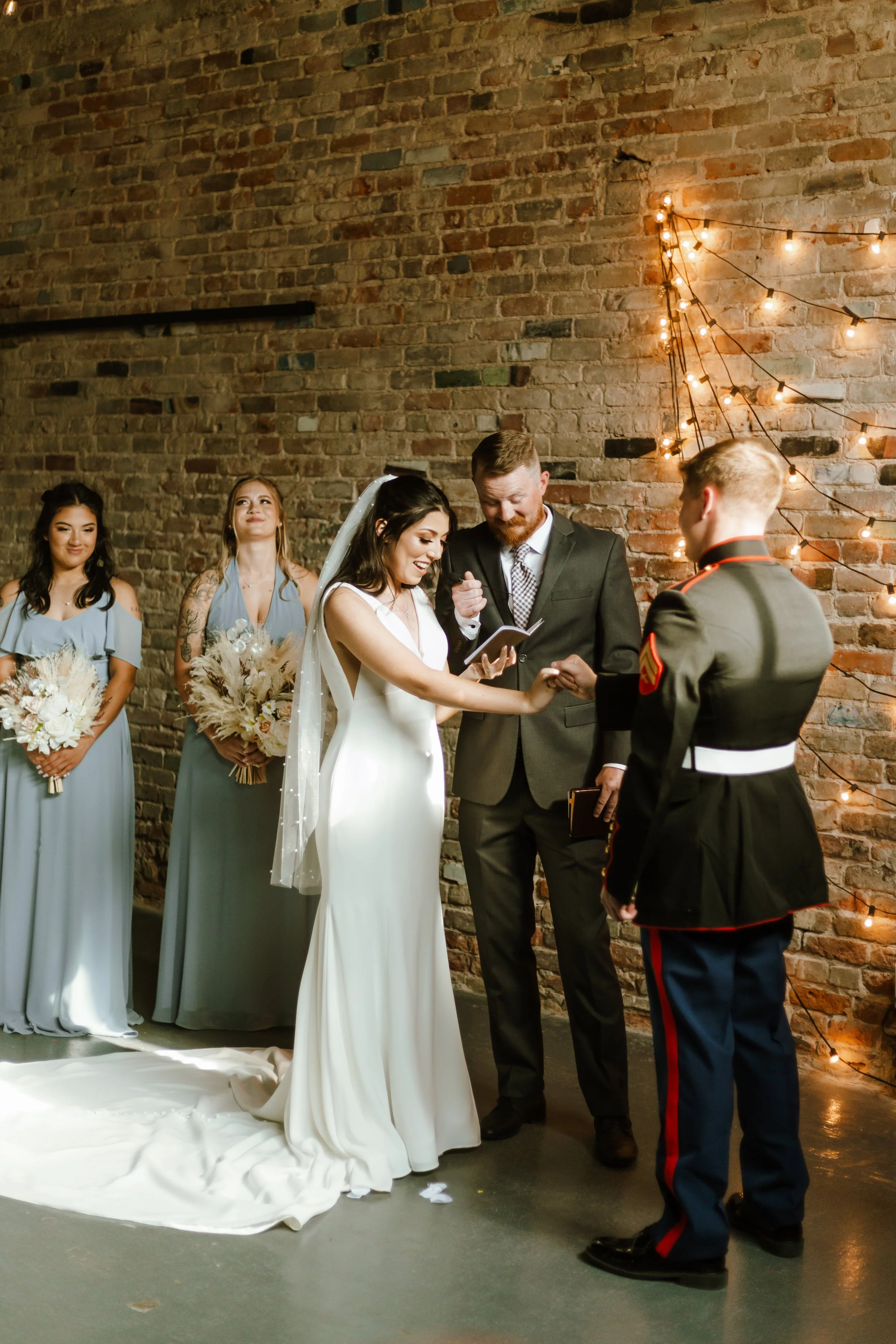 The Herringtons ╬ Wedding at the Eagle Historic Warehouse in Hilsboro, TX