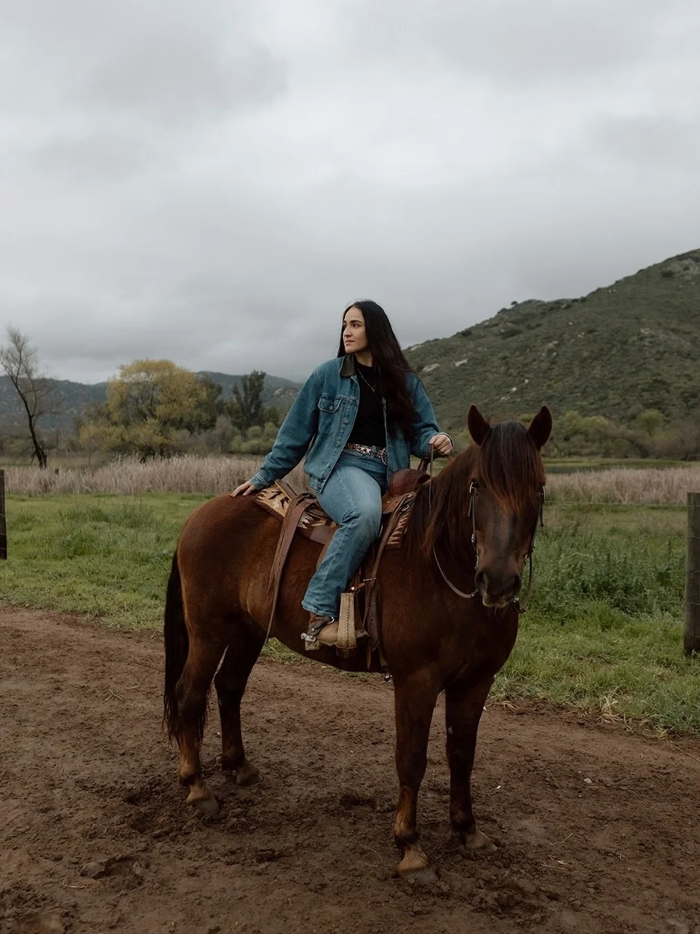Realizing I never got around to sharing some of these images from @_morganarroyo&rsquo;s gorgeous, gloomy session with her boy Odin.

Recently I told a friend how I feel so far removed from the western lifestyle scene because I don&rsquo;t work with 