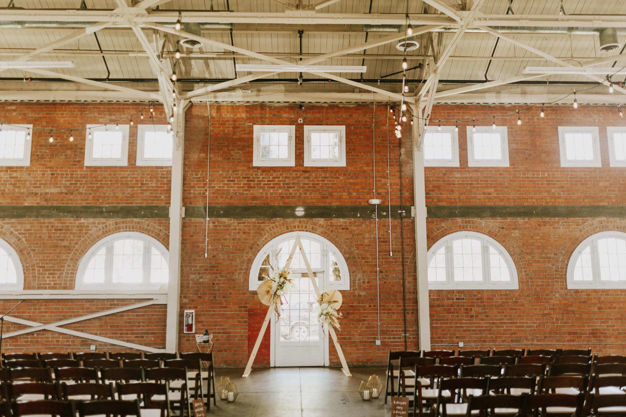 Boho DIY loft wedding photography at BRICK venue in San Diego in Southern California
