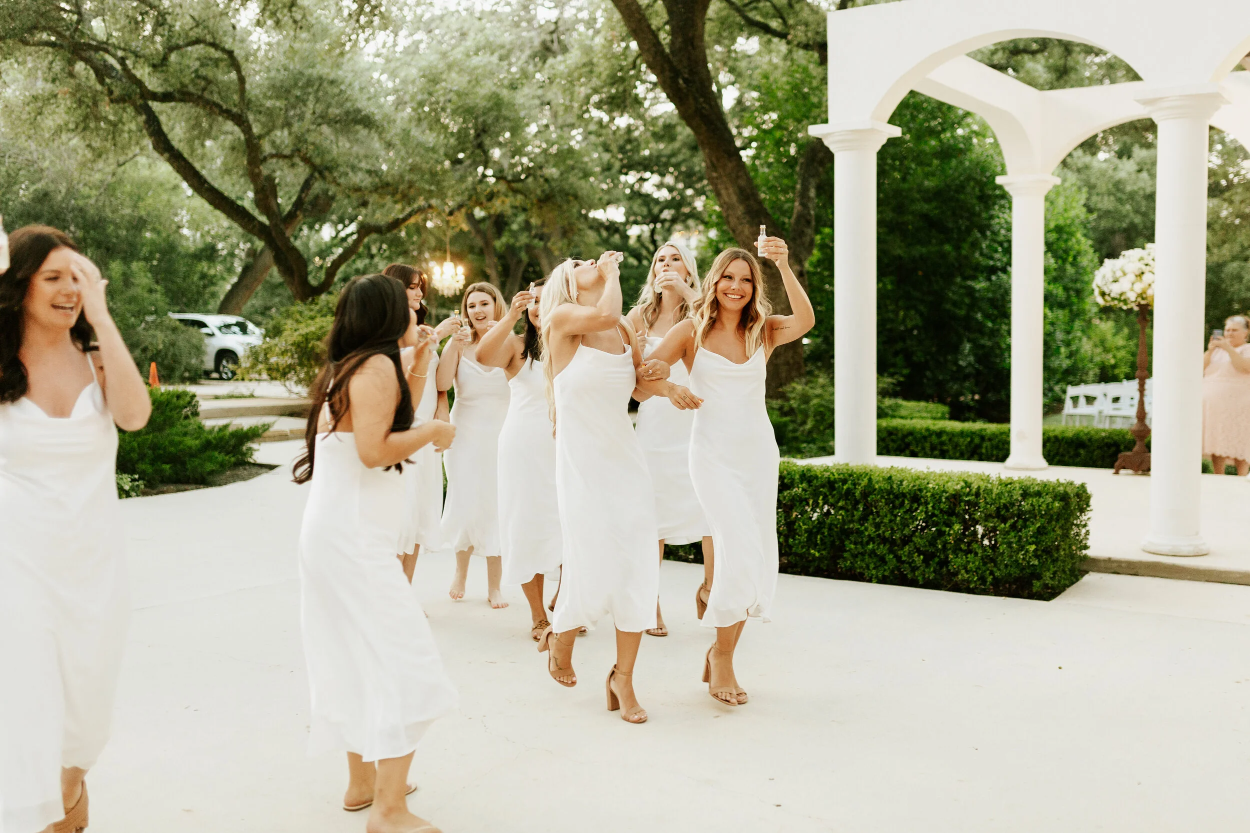 Hailey Nicole Creative modern, minimal, and romantic summer wedding at the Gardens at West Green in San Antonio, Texas