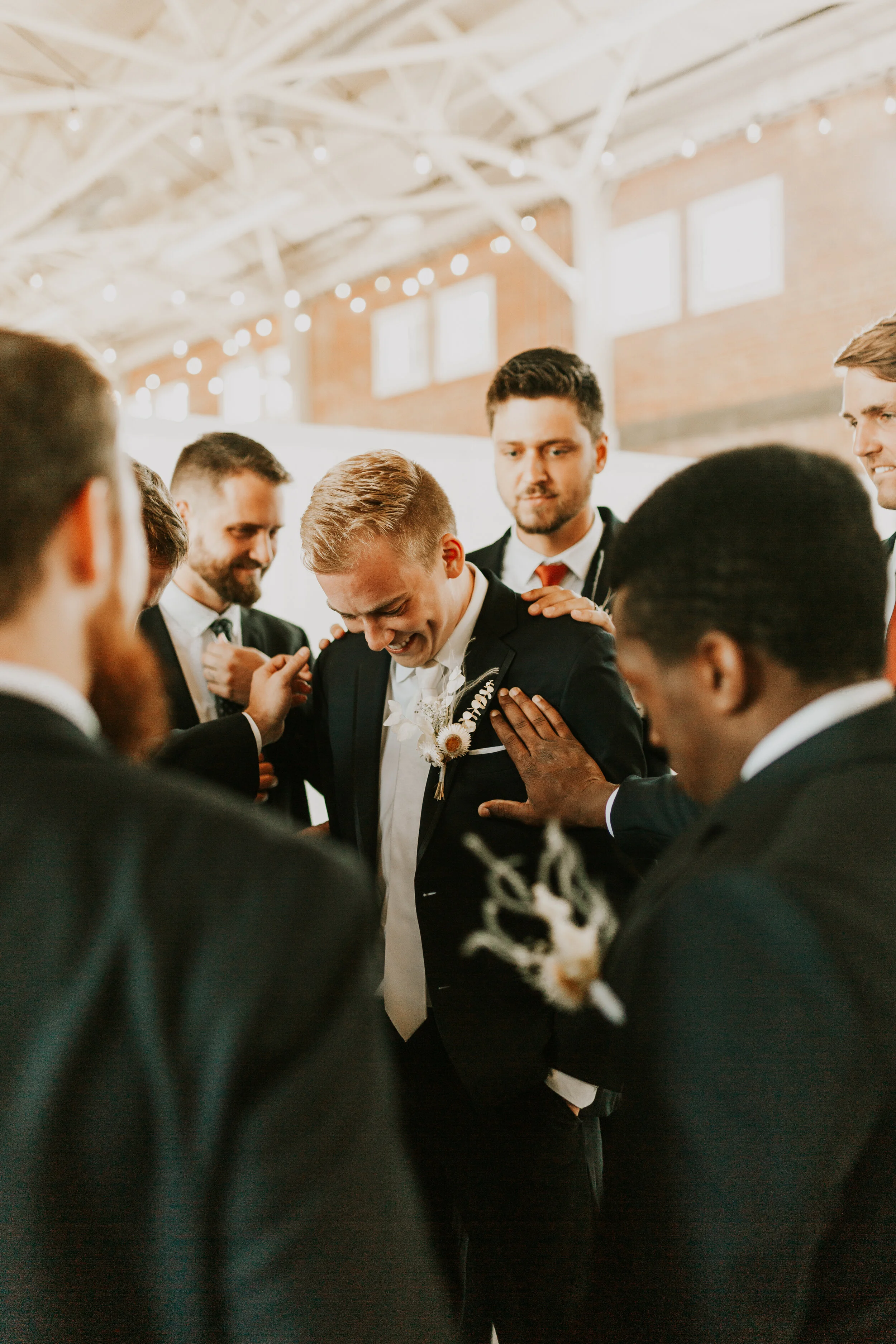 Boho DIY loft wedding photography at BRICK venue in San Diego in Southern California