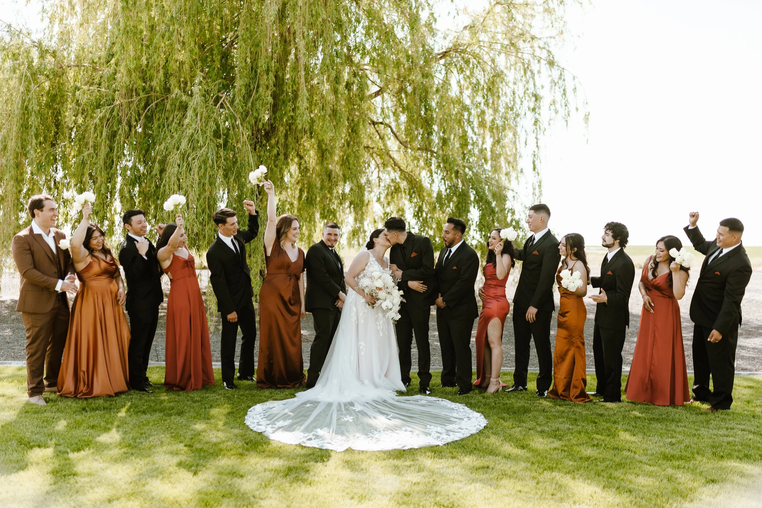 Hailey Nicole Creative | North Texas Western + Wedding Photographer | Rustic Boho Wedding in Tri-Cities, WA at Willow Inspired
