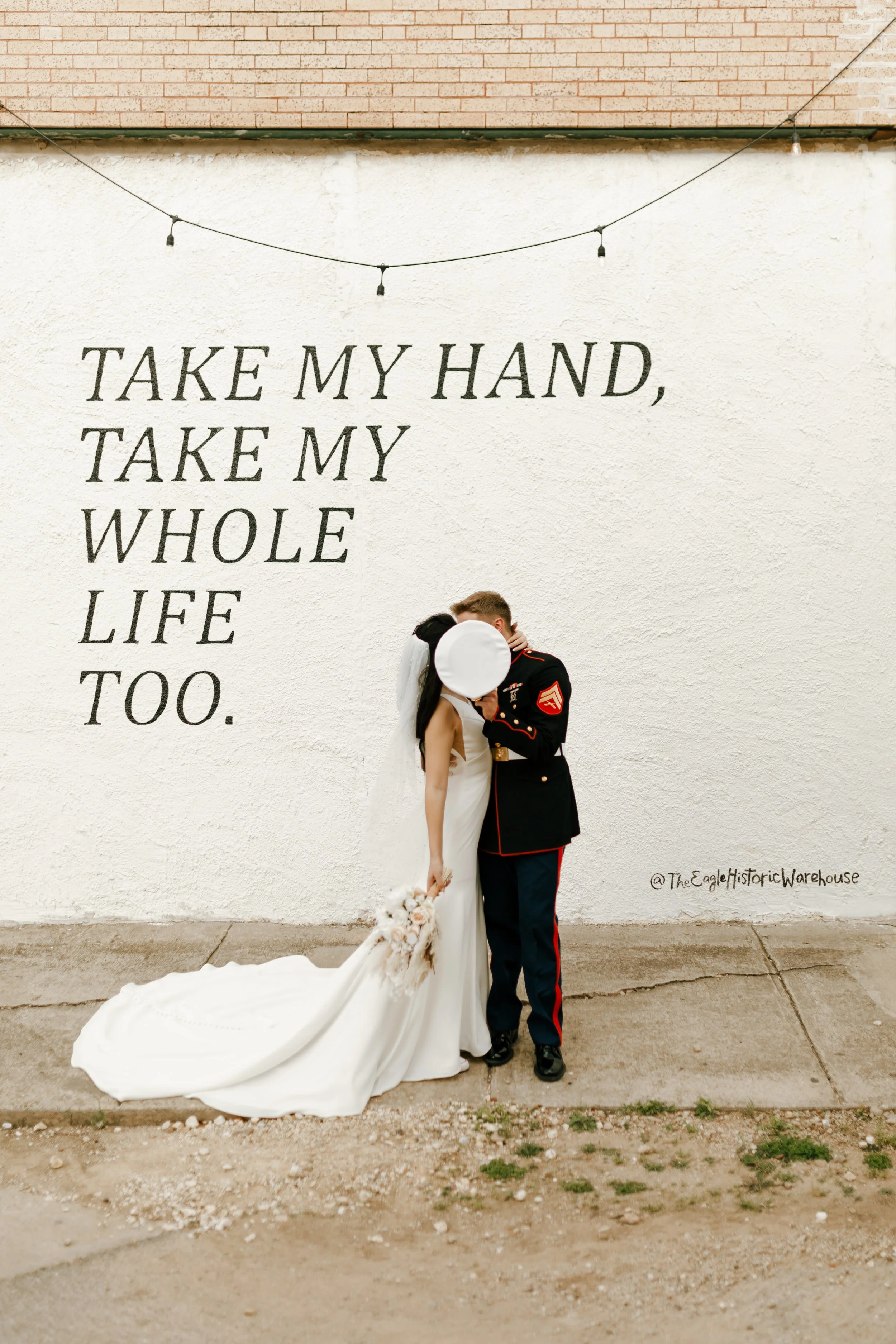 Hailey Nicole Creative | Minimal and Industrial Wedding photography at the Eagle Historic Warehouse in Hilsboro, Texas | DFW Wedding and Engagement Photographer