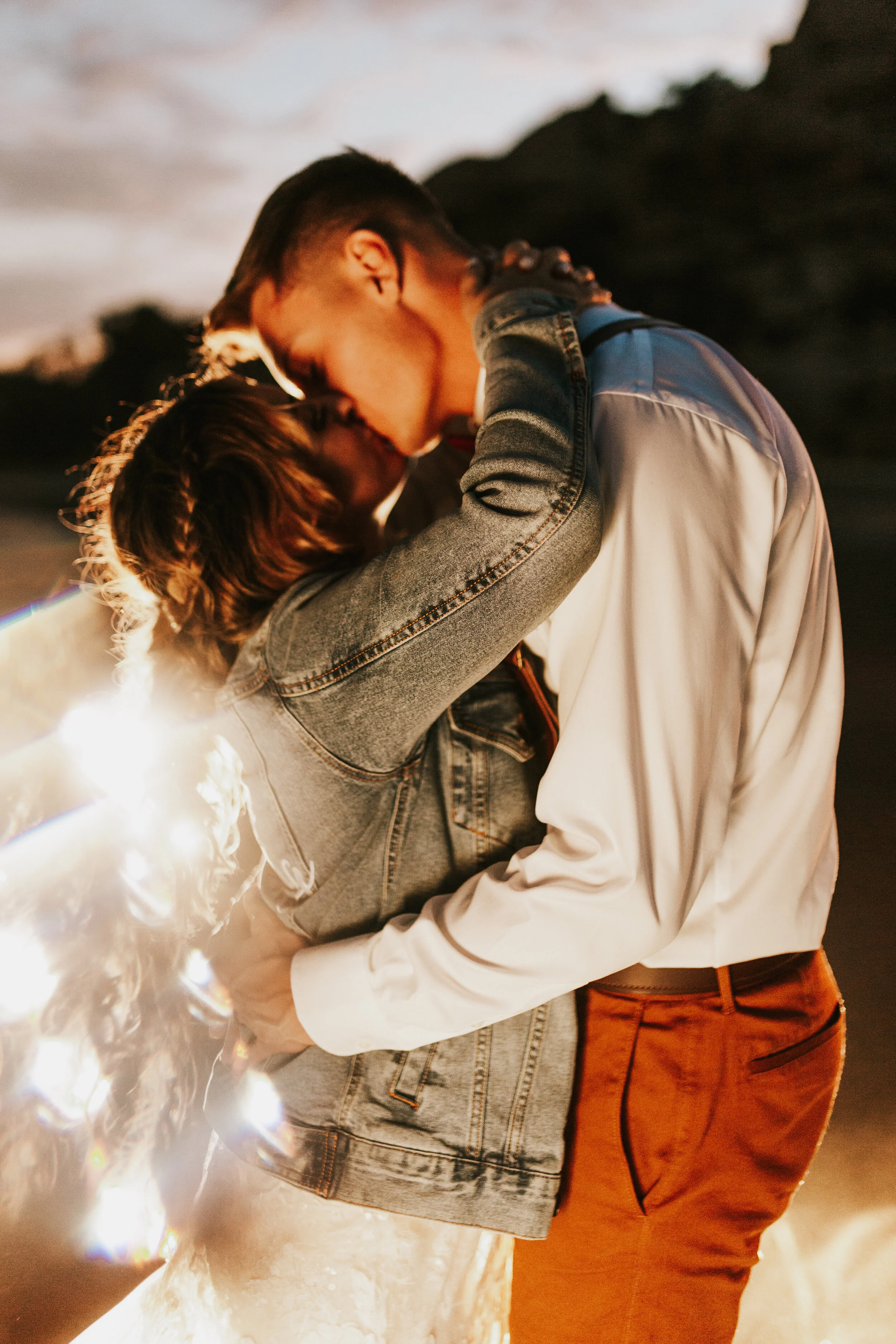 Hailey Nicole Creative summertime Joshua Tree National Park intimate elopement