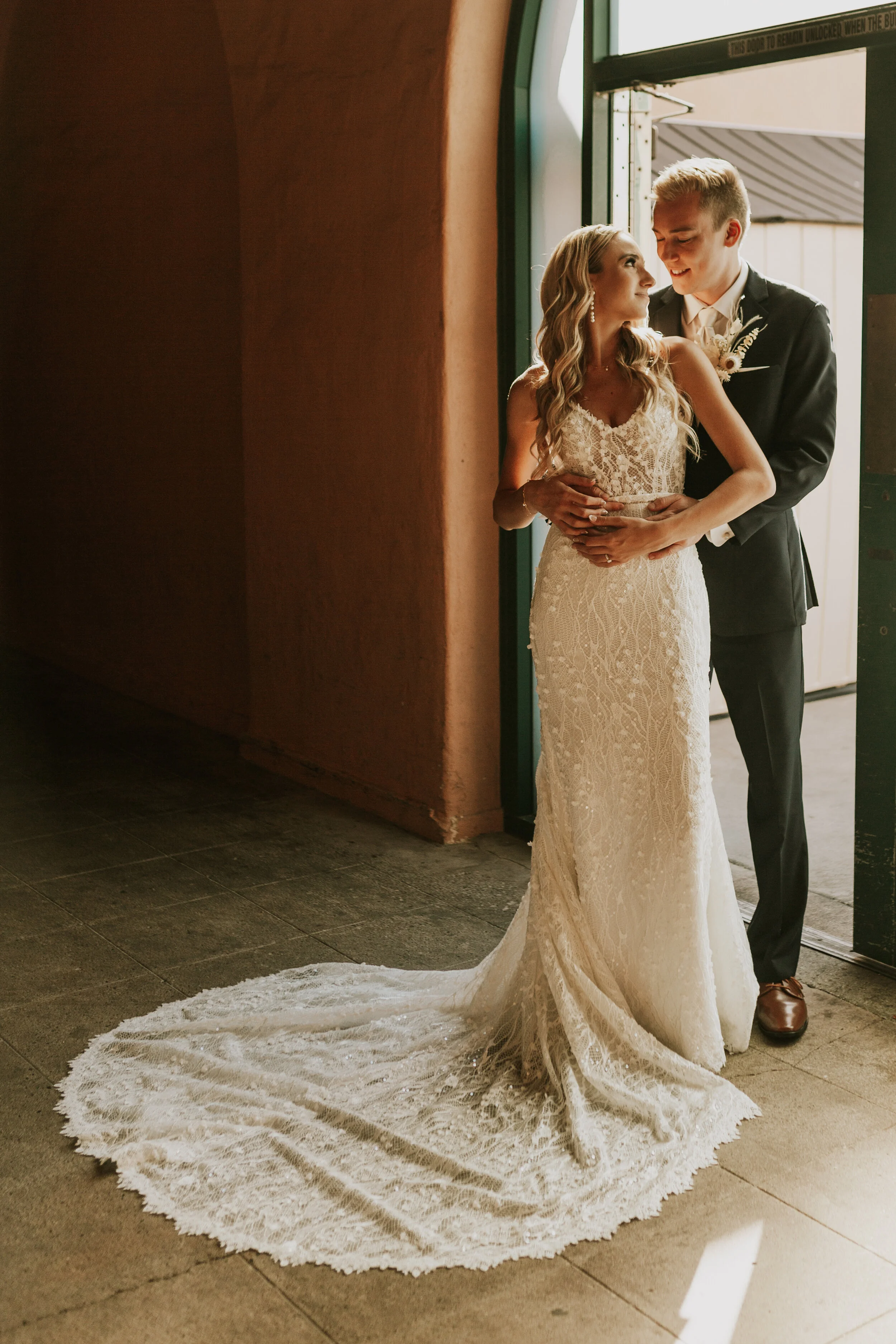 Boho DIY loft wedding photography at BRICK venue in San Diego in Southern California