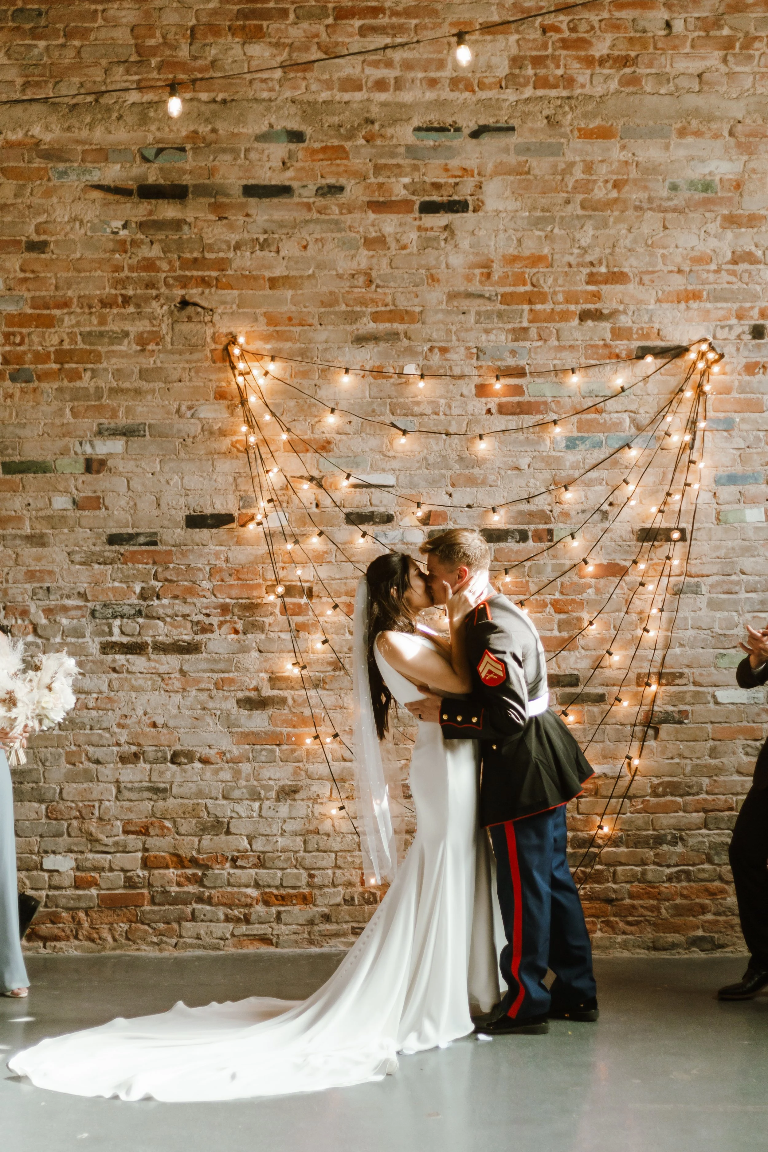Hailey Nicole Creative | Minimal and Industrial Wedding photography at the Eagle Historic Warehouse in Hilsboro, Texas | DFW Wedding and Engagement Photographer