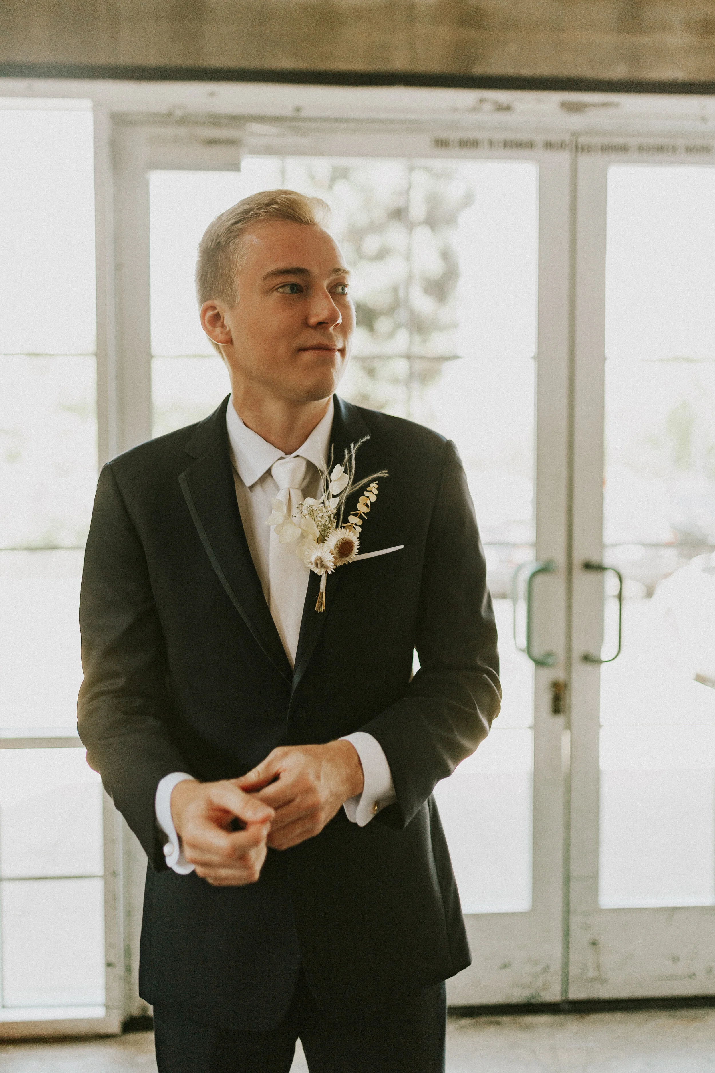 Boho DIY loft wedding photography at BRICK venue in San Diego in Southern California