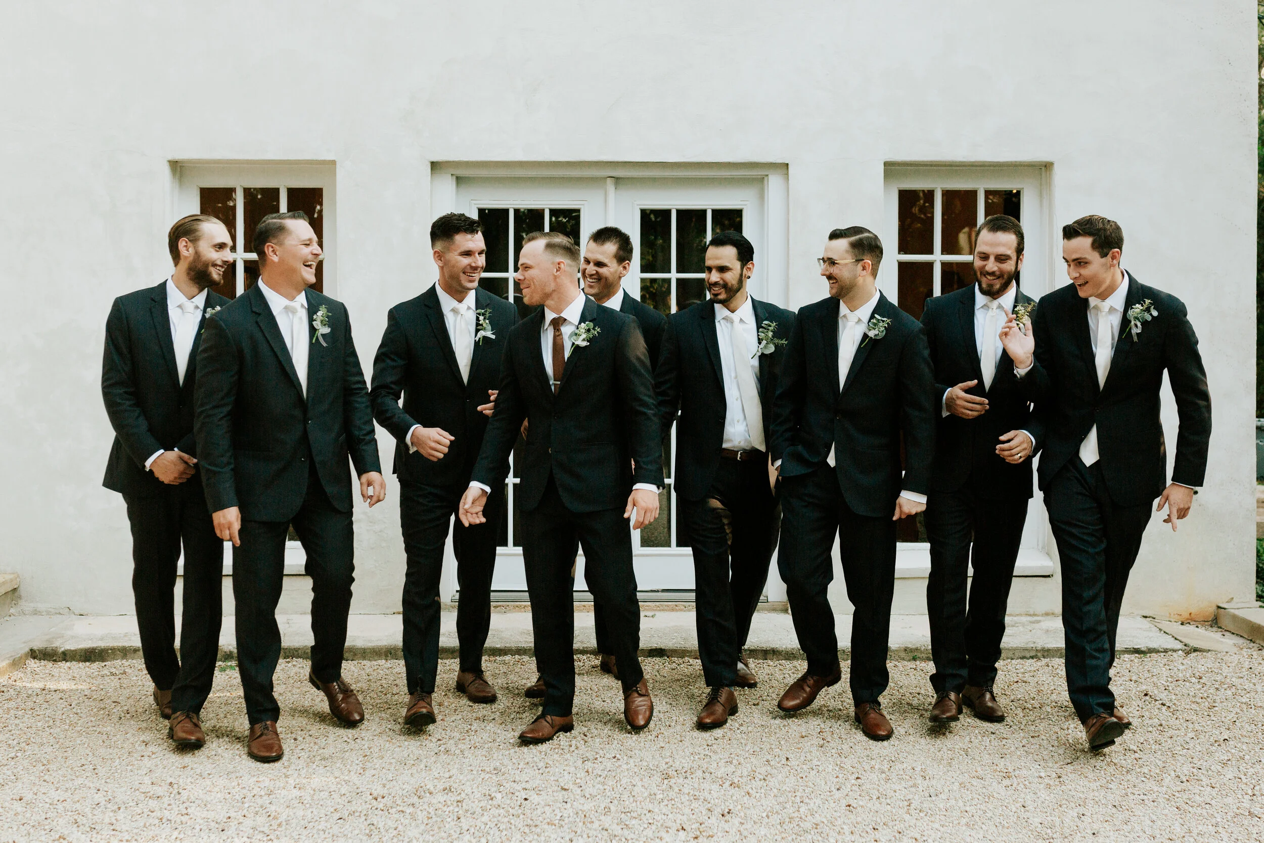 Hailey Nicole Creative modern, minimal, and romantic summer wedding at the Gardens at West Green in San Antonio, Texas