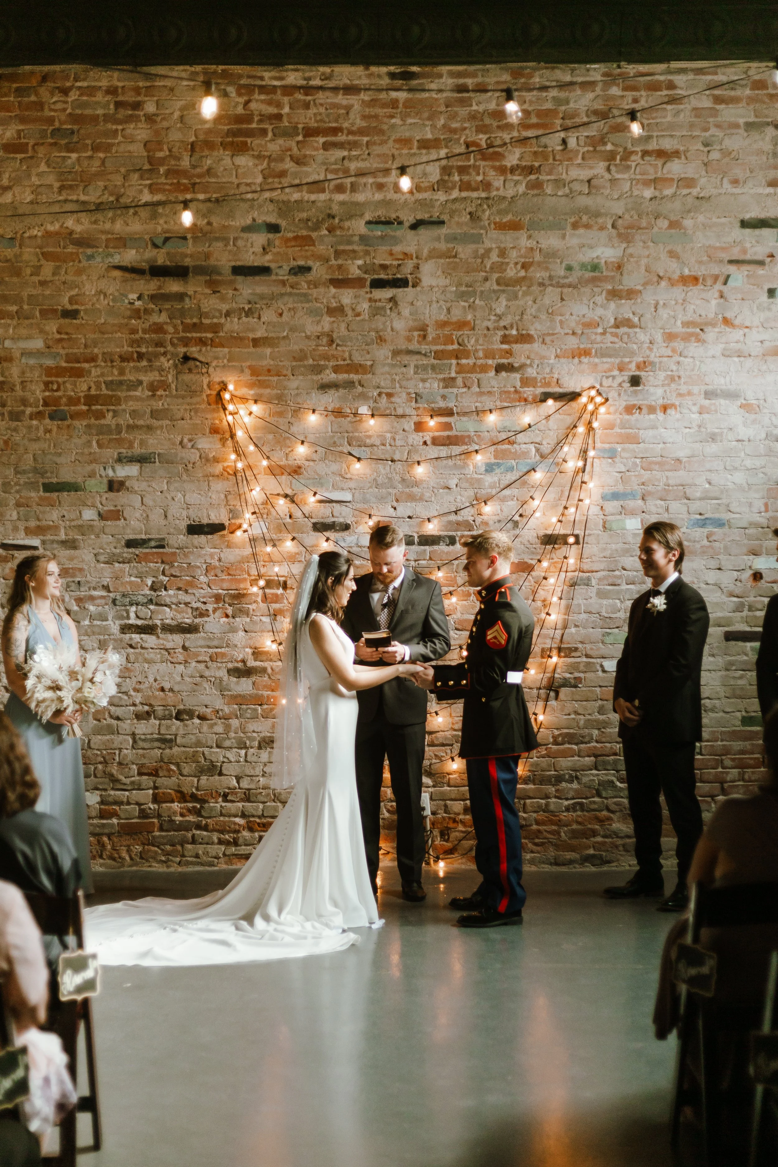 Hailey Nicole Creative | Minimal and Industrial Wedding photography at the Eagle Historic Warehouse in Hilsboro, Texas | DFW Wedding and Engagement Photographer