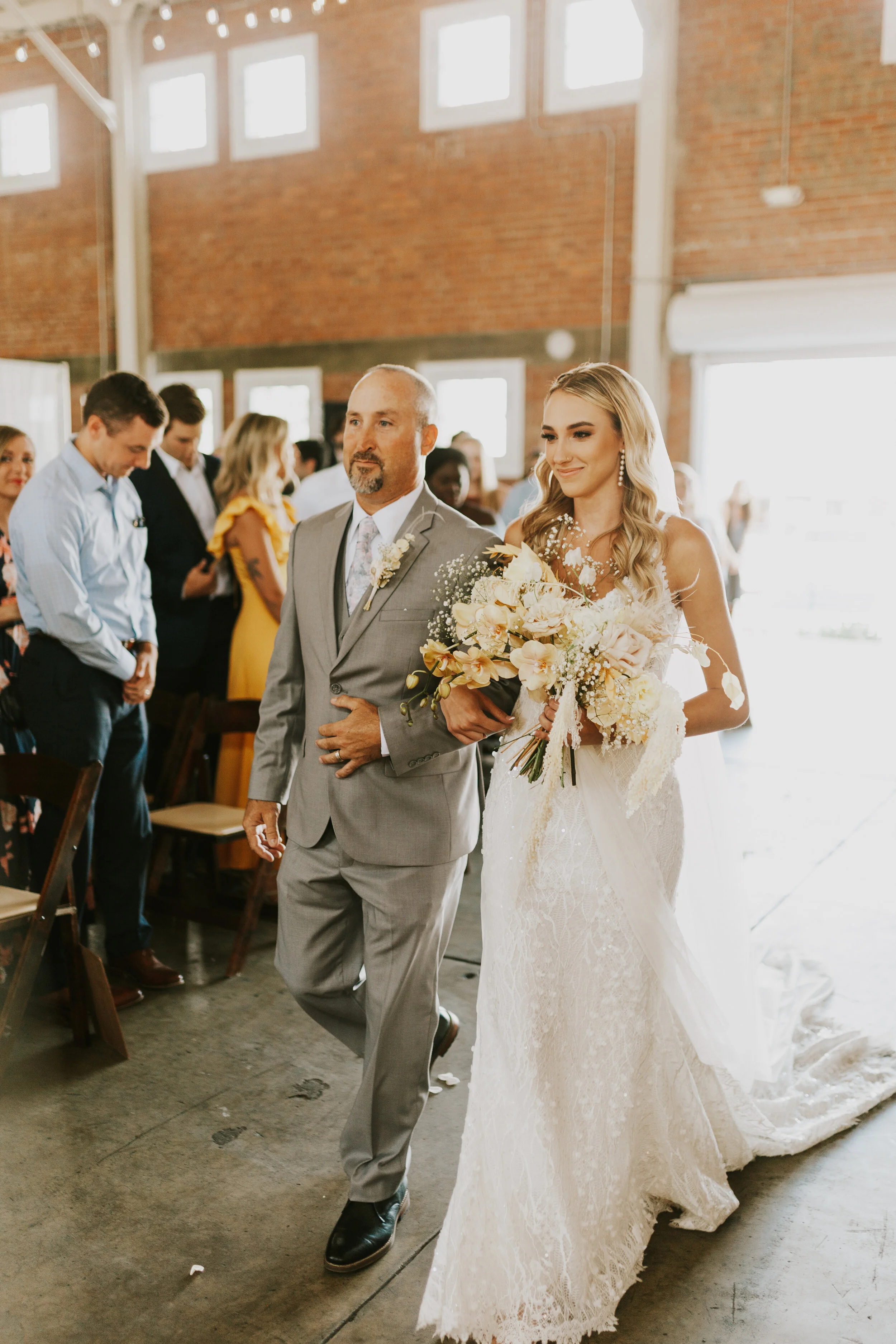 Boho DIY loft wedding photography at BRICK venue in San Diego in Southern California