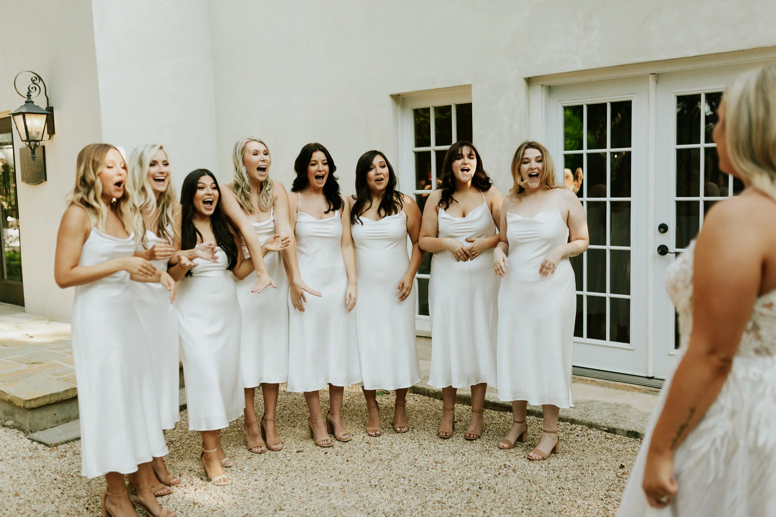 Hailey Nicole Creative modern, minimal, and romantic summer wedding at the Gardens at West Green in San Antonio, Texas