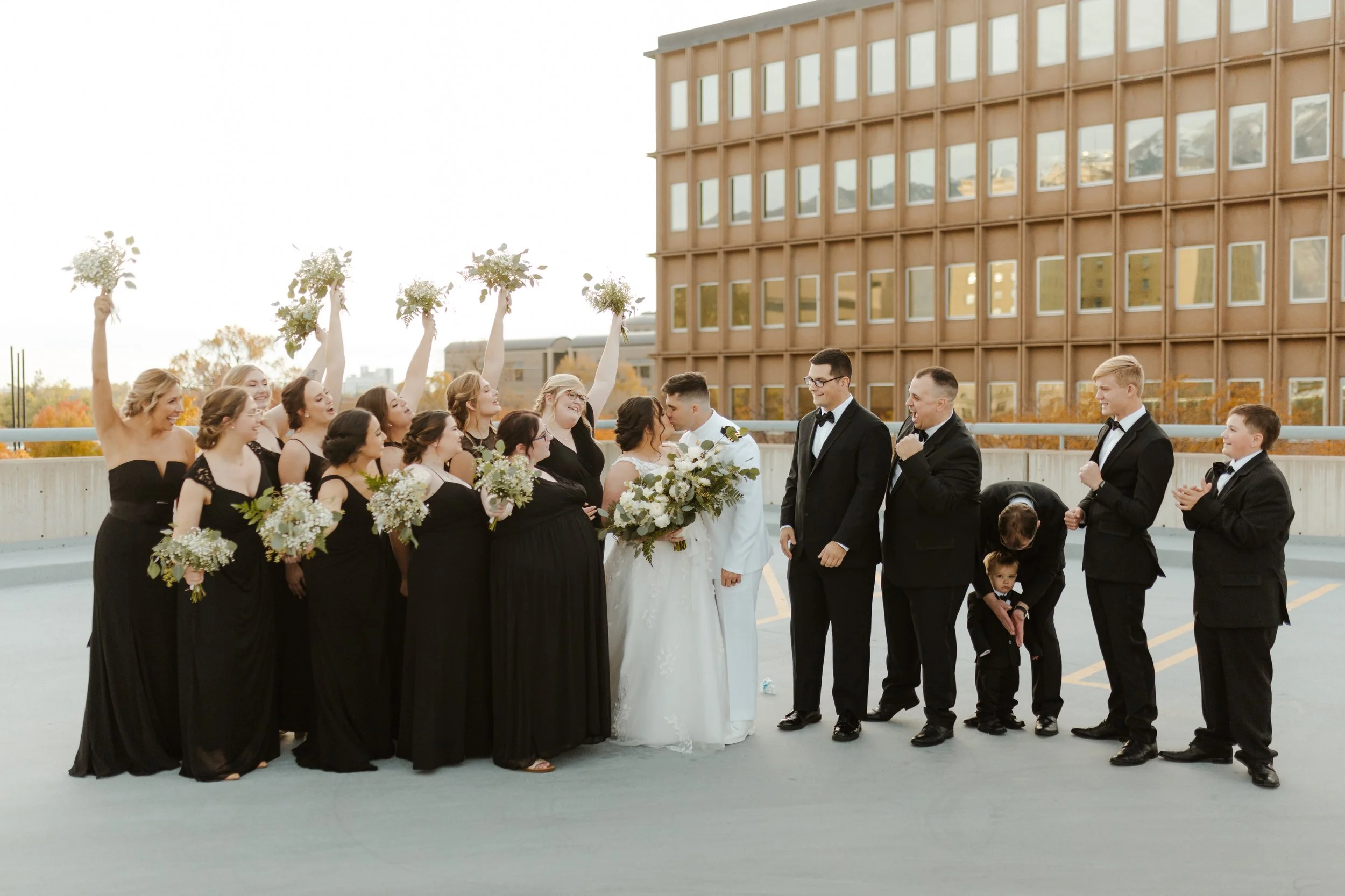 Fall Loft Wedding in Ogden, UT