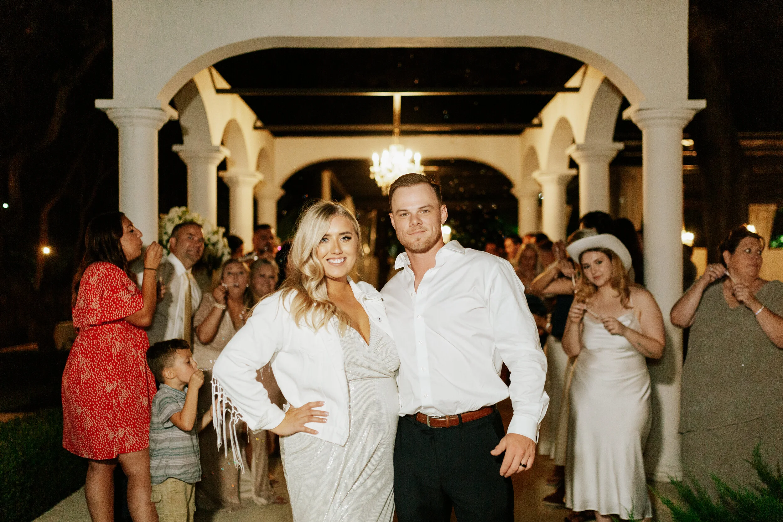 Hailey Nicole Creative modern, minimal, and romantic summer wedding at the Gardens at West Green in San Antonio, Texas