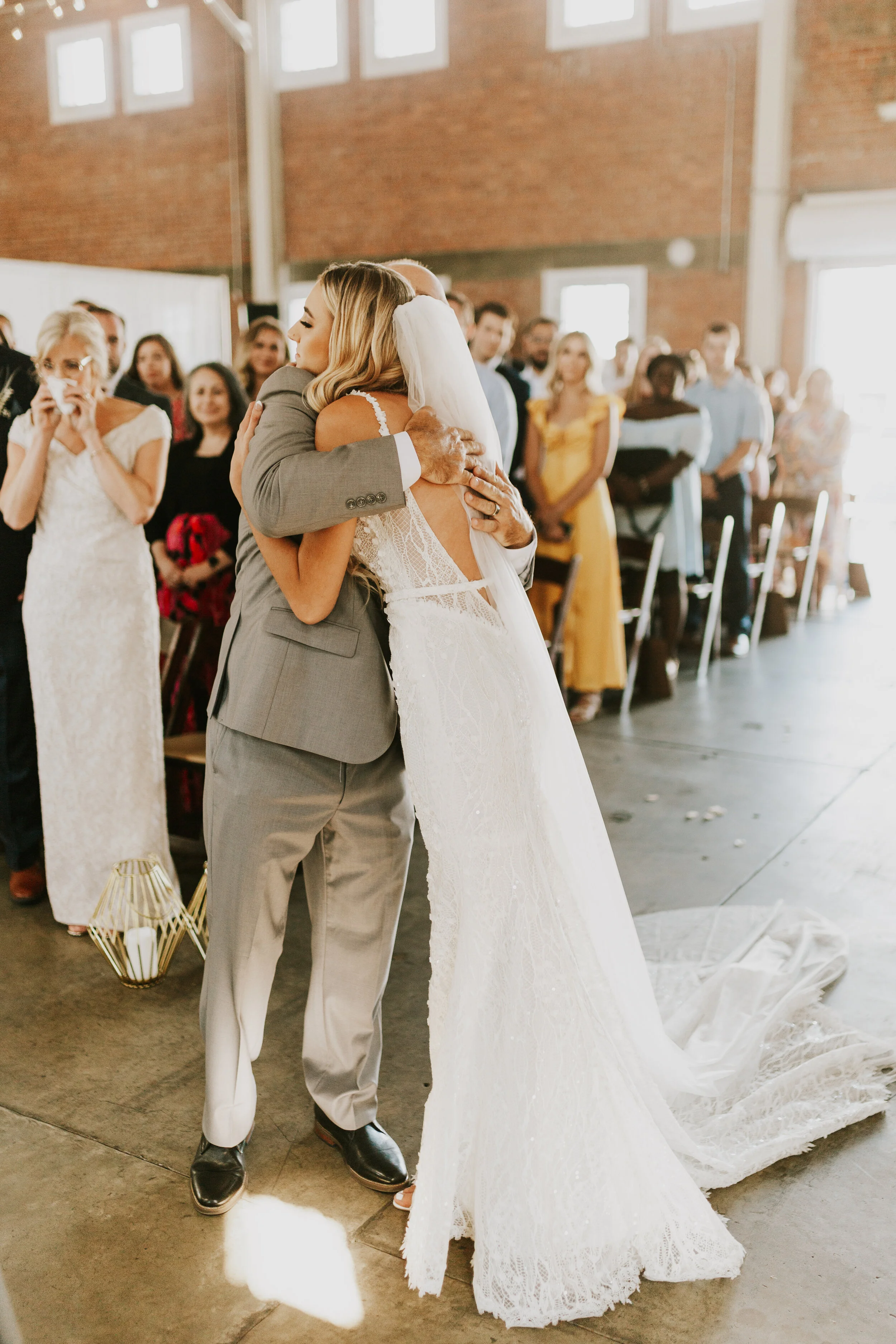 Boho DIY loft wedding photography at BRICK venue in San Diego in Southern California