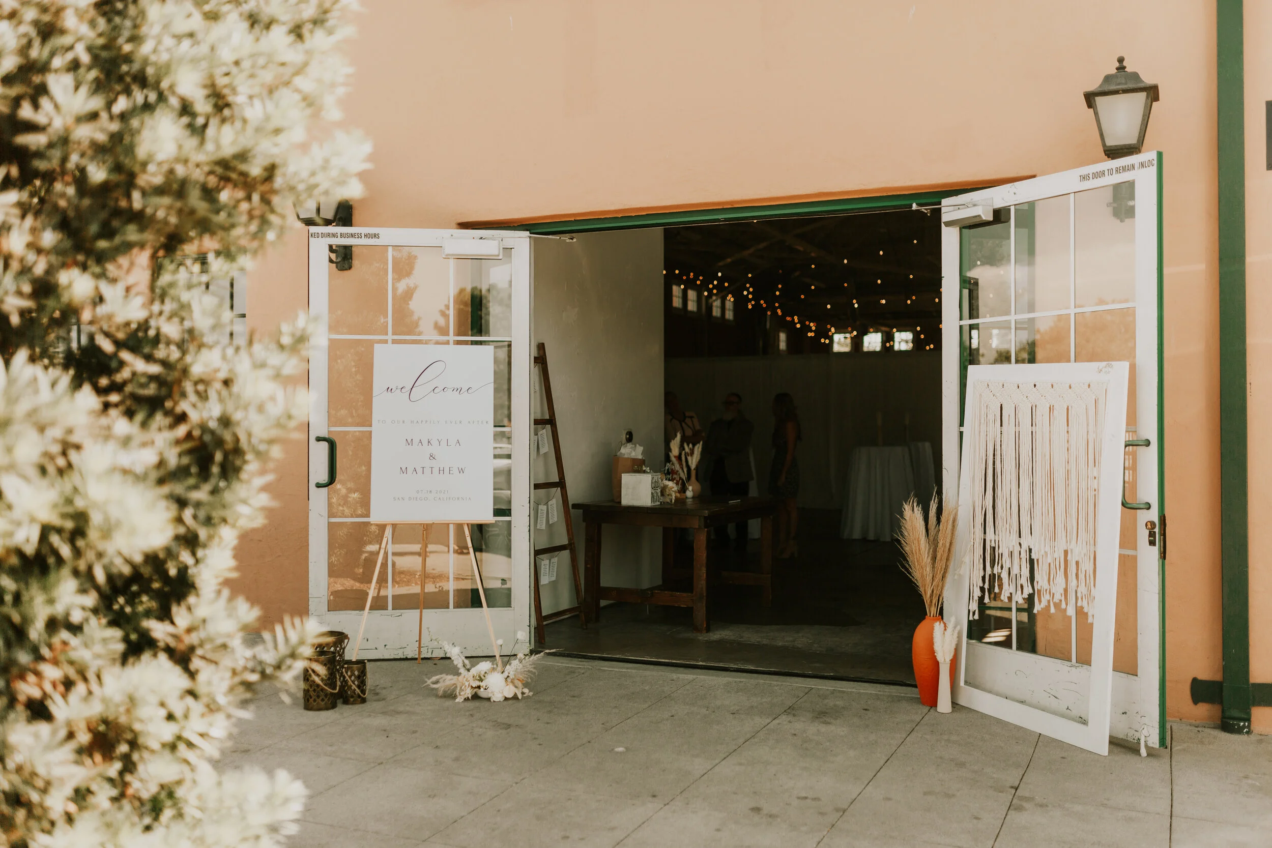 Boho DIY loft wedding photography at BRICK venue in San Diego in Southern California