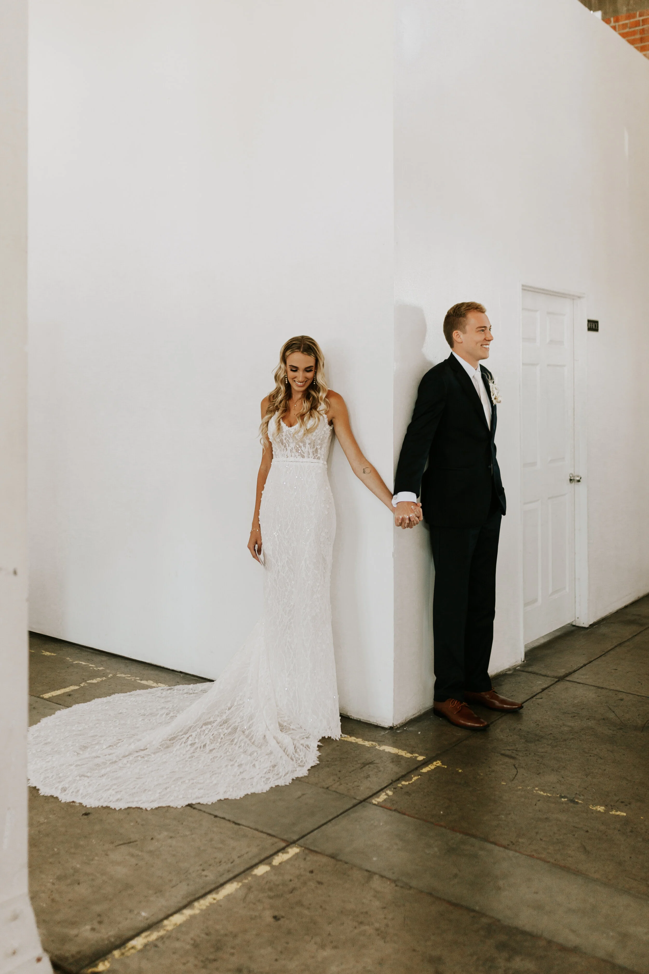 Boho DIY loft wedding photography at BRICK venue in San Diego in Southern California