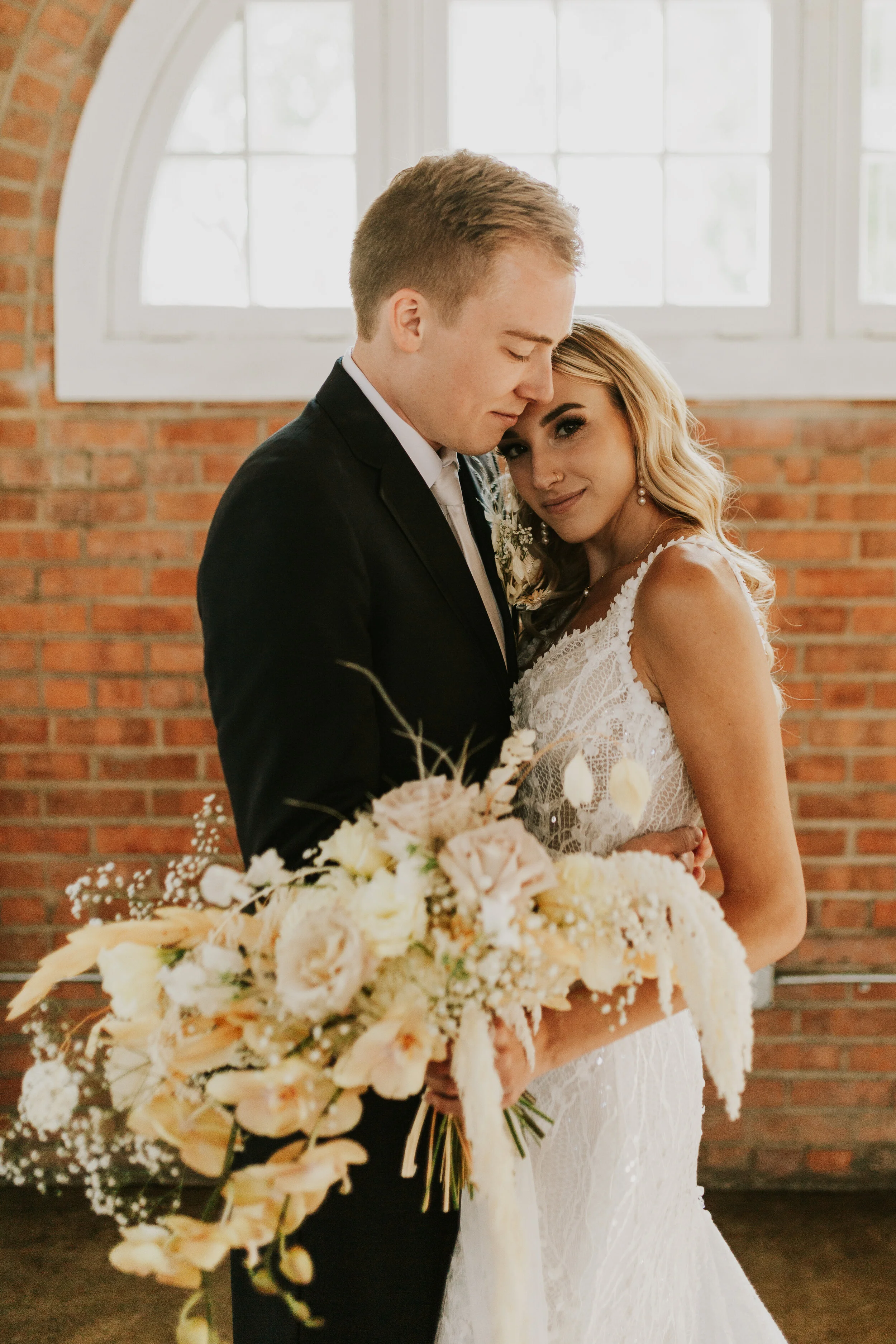 Boho DIY loft wedding photography at BRICK venue in San Diego in Southern California