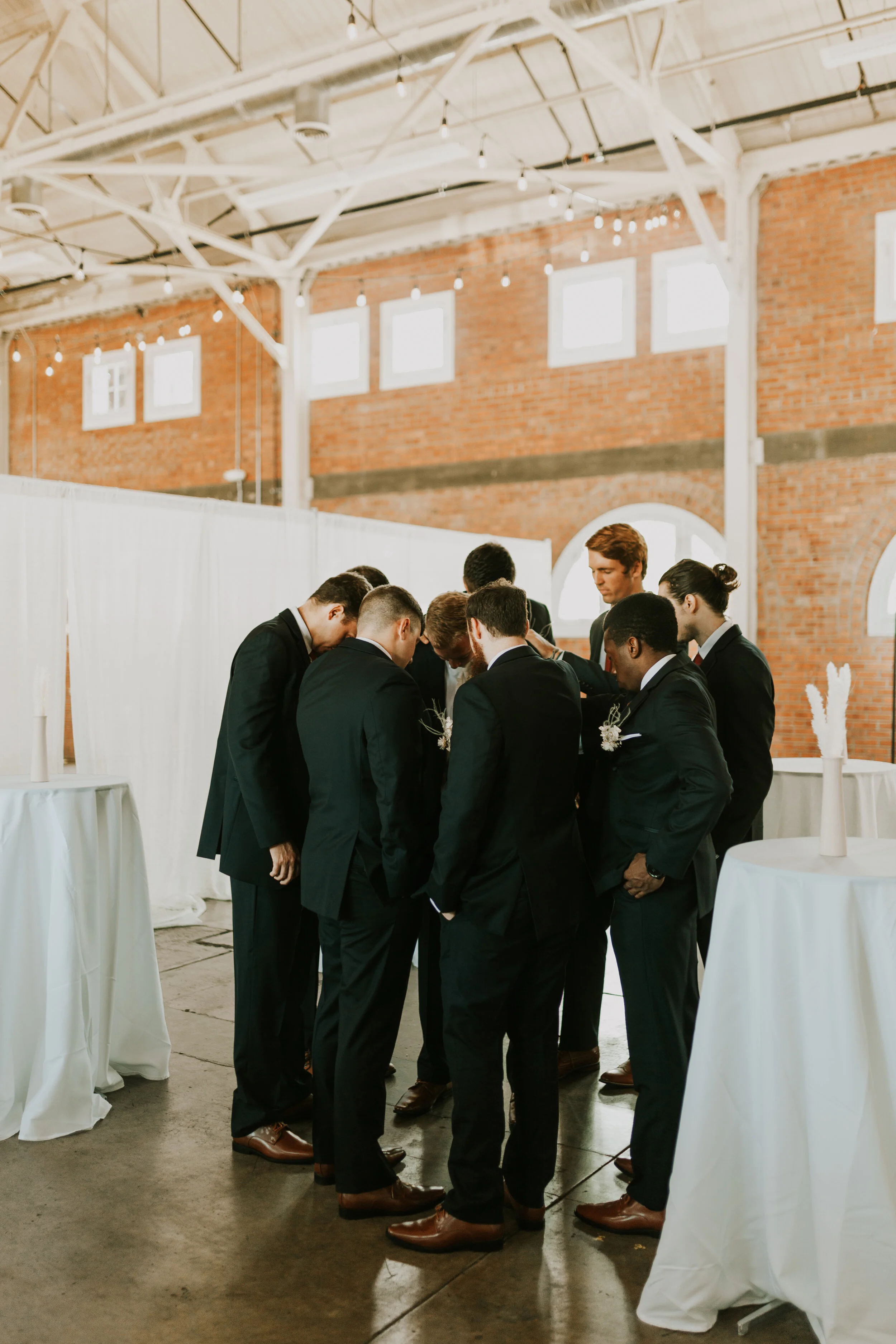 Boho DIY loft wedding photography at BRICK venue in San Diego in Southern California