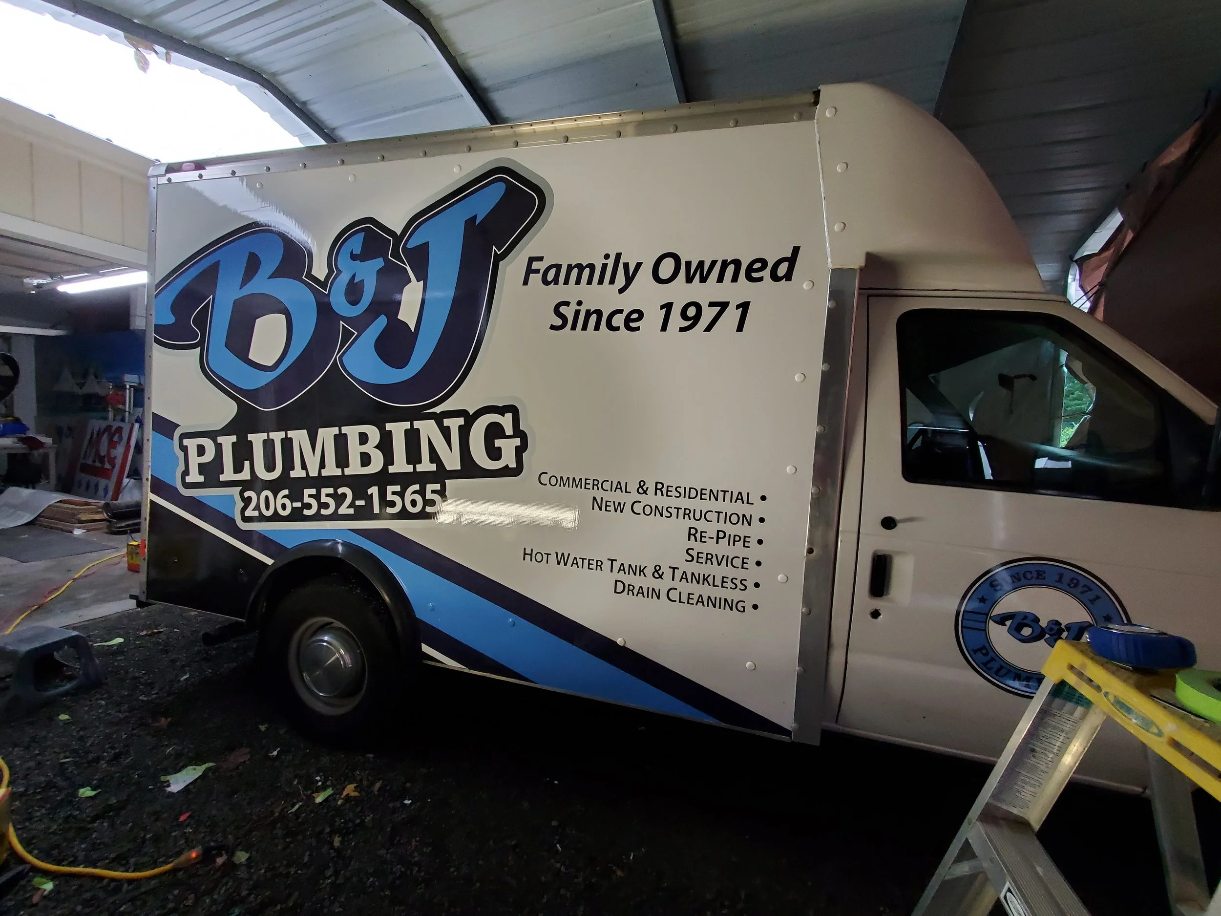 
(NOTE: I performed this work as an employee at Jaymark Sign, for their client)