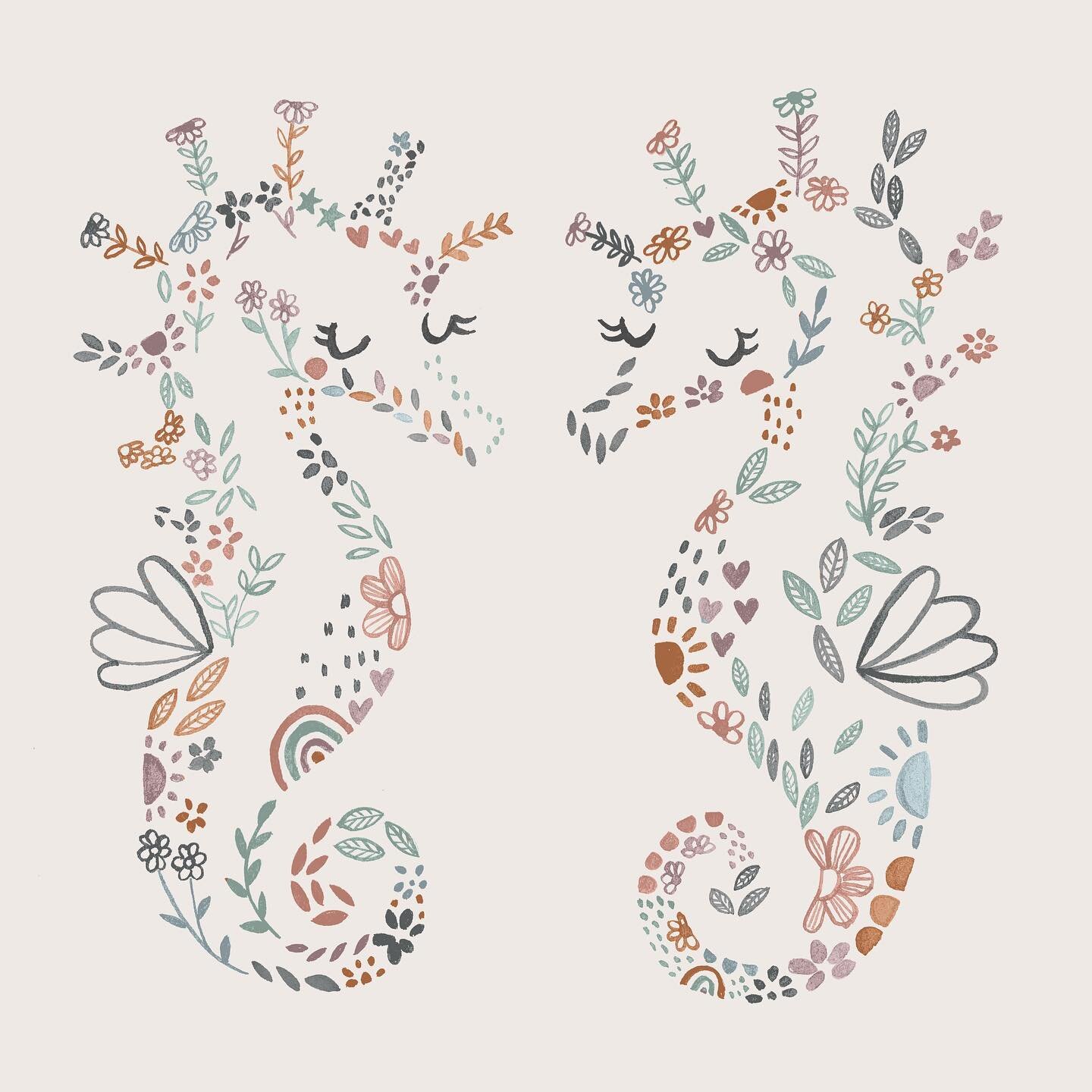 S E A H O R S E S 

A pair of cute seahorses for @greenpeaceuk #drawtheoceans challenge 🐠

.
.
.
@greenpeace_oceans #saveourseas #illustration #cutecharacter #kidsillustration #handdrawn #freelanceillustration #protecttheocean #seacreatures #underth