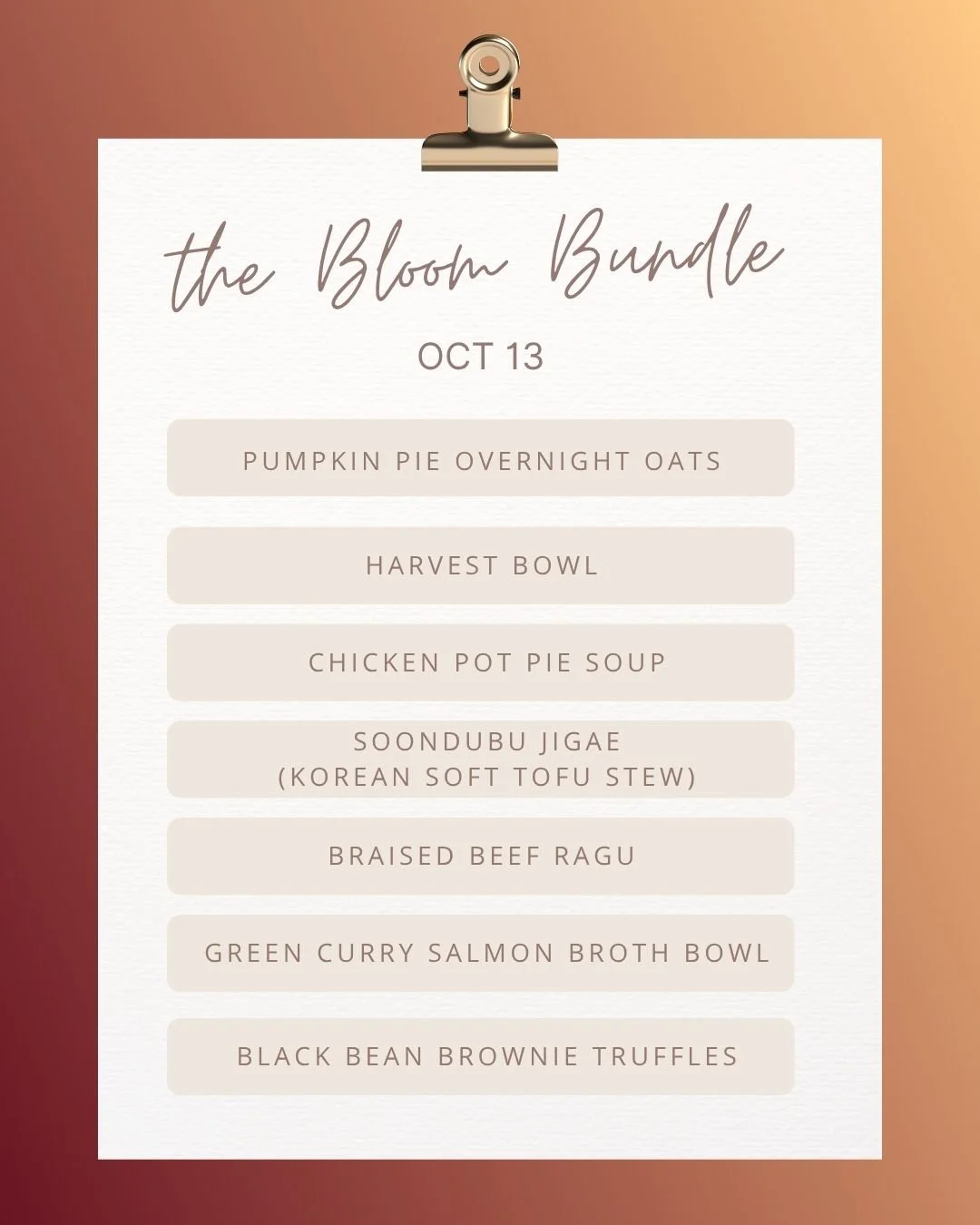 The Bloom Bundle - Oct 13