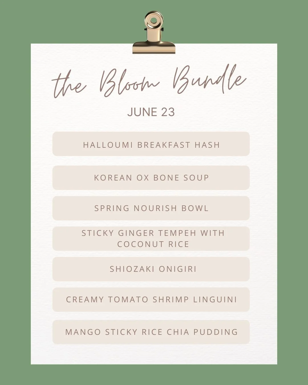 The Bloom Bundle - June 23