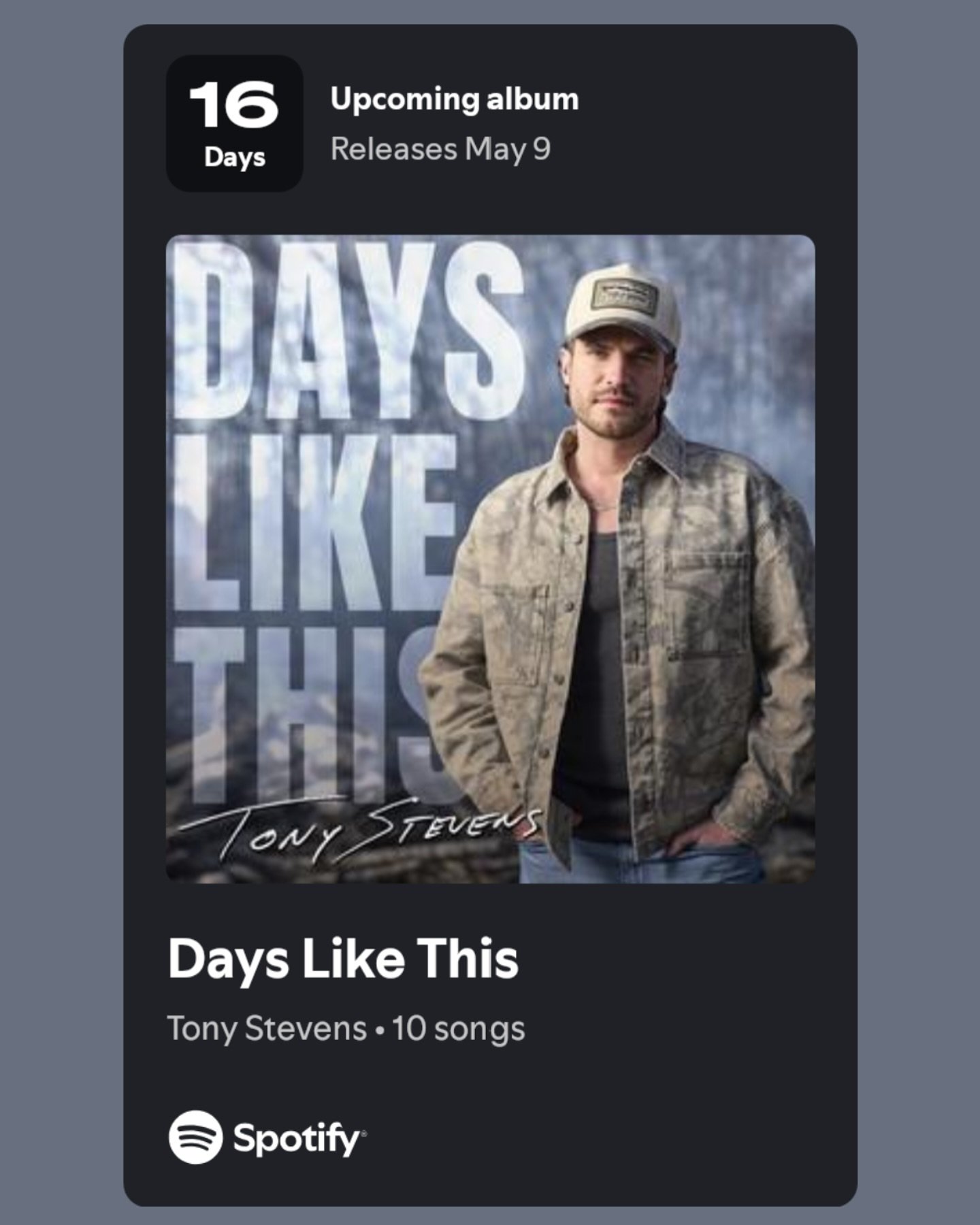 Incase you missed it! @spotify wants you to pre-save my new ALBUM!
#spotify #presave #newmusic #album