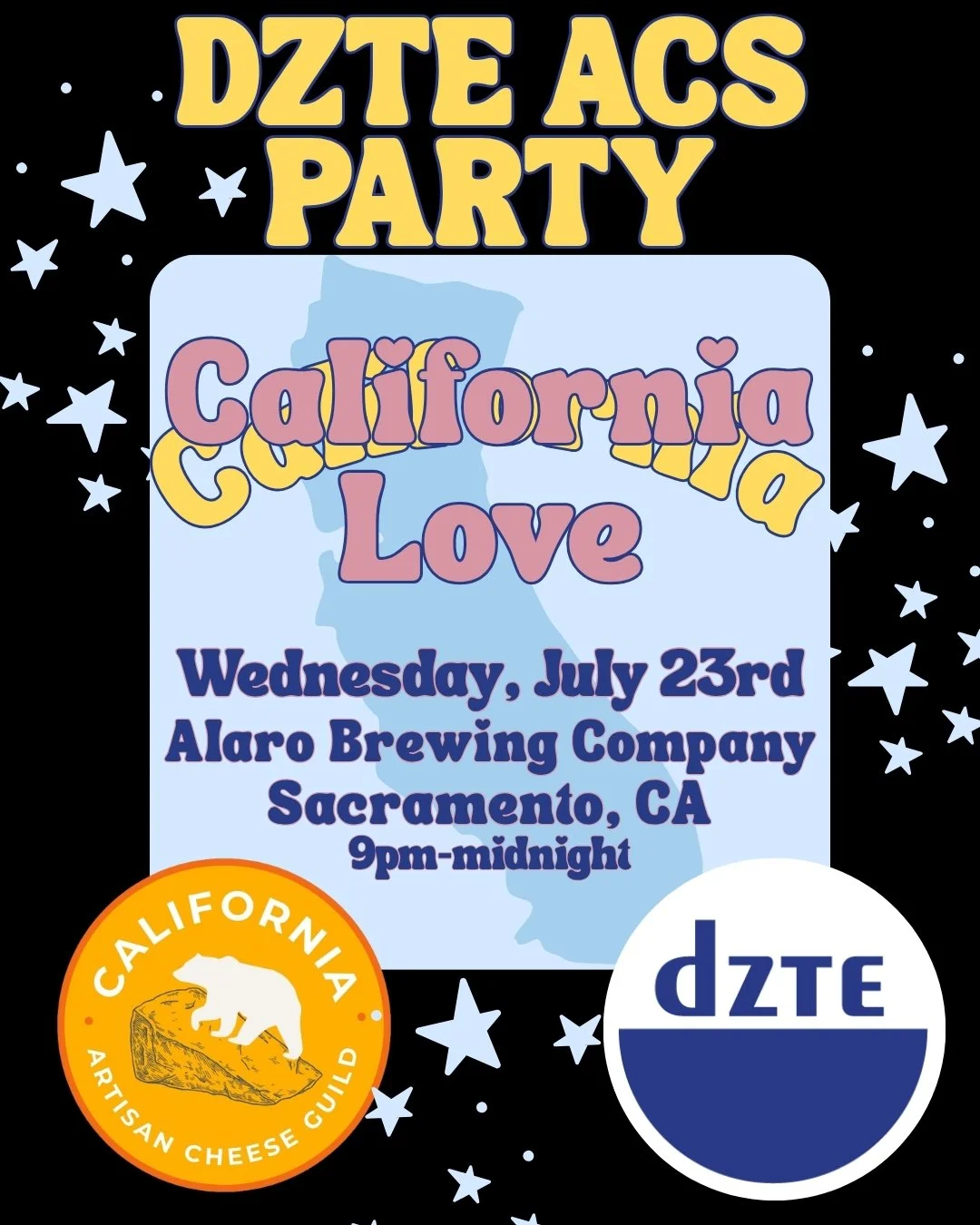 ACS Party with the California Artisan Cheese Guild