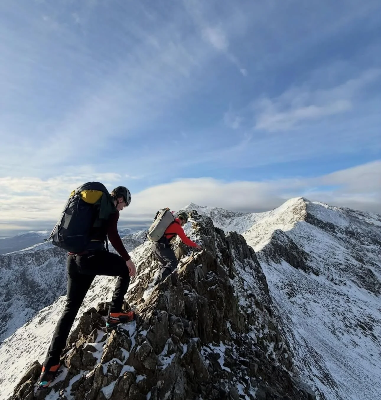 And the final club trip of 2025 comes to an end, with another successful End of Year CMC Social 🏔️ (a very snowy one!) The weekend saw members getting out on climbs and heading out onto the hills. 

From newer members embarking on their first club t