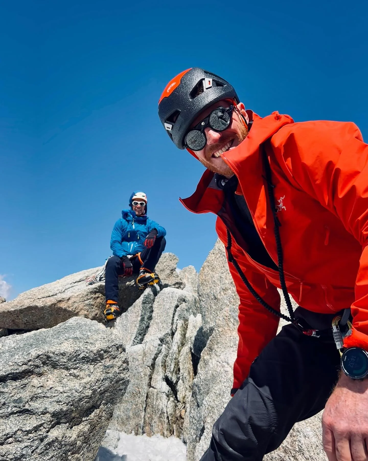 Visiting the climbing and outdoor capital of the world&hellip; CMC hits the gorgeous French Alps 🇫🇷

With some spending 1 week, to some spending 3 weeks out there, a great time was had by all. Hikes and climbs were done daily, and many trickier goa